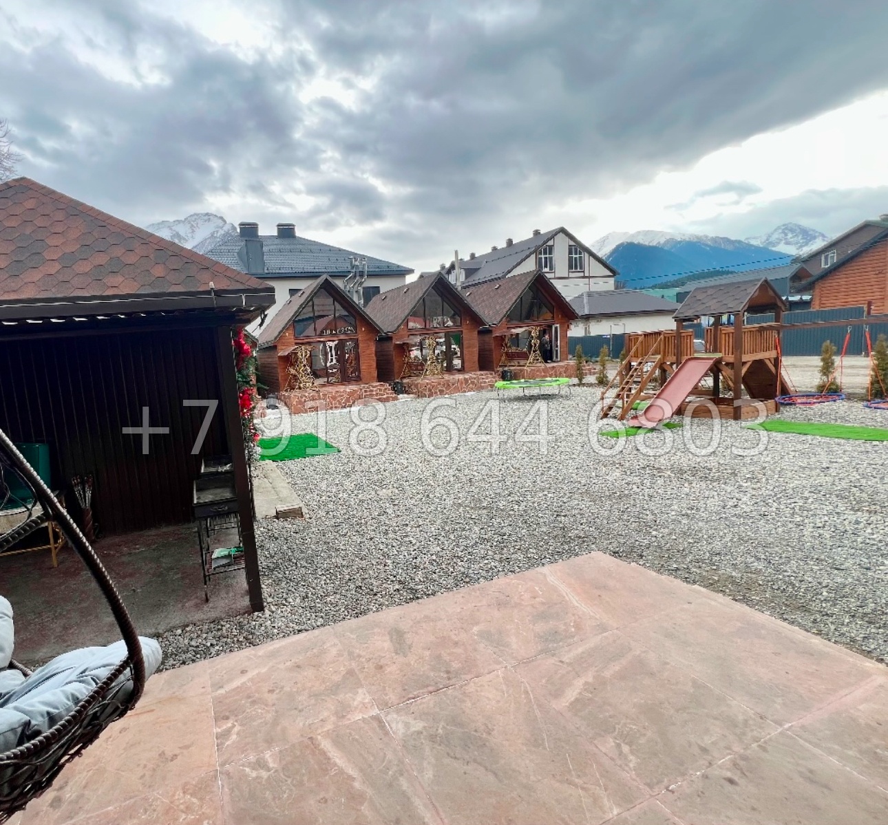 № 1 ч. База отдыха в Архызе. «База отдыха в Архызе 10 соток, 6 домов, готовый бизнес с доходом» - миниатюра 3