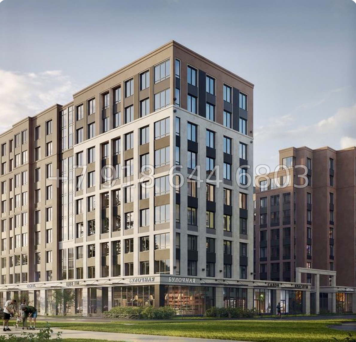 № 92 в. Метро улица Дыбенко. ЖК ID Kudrovo ll - миниатюра 2