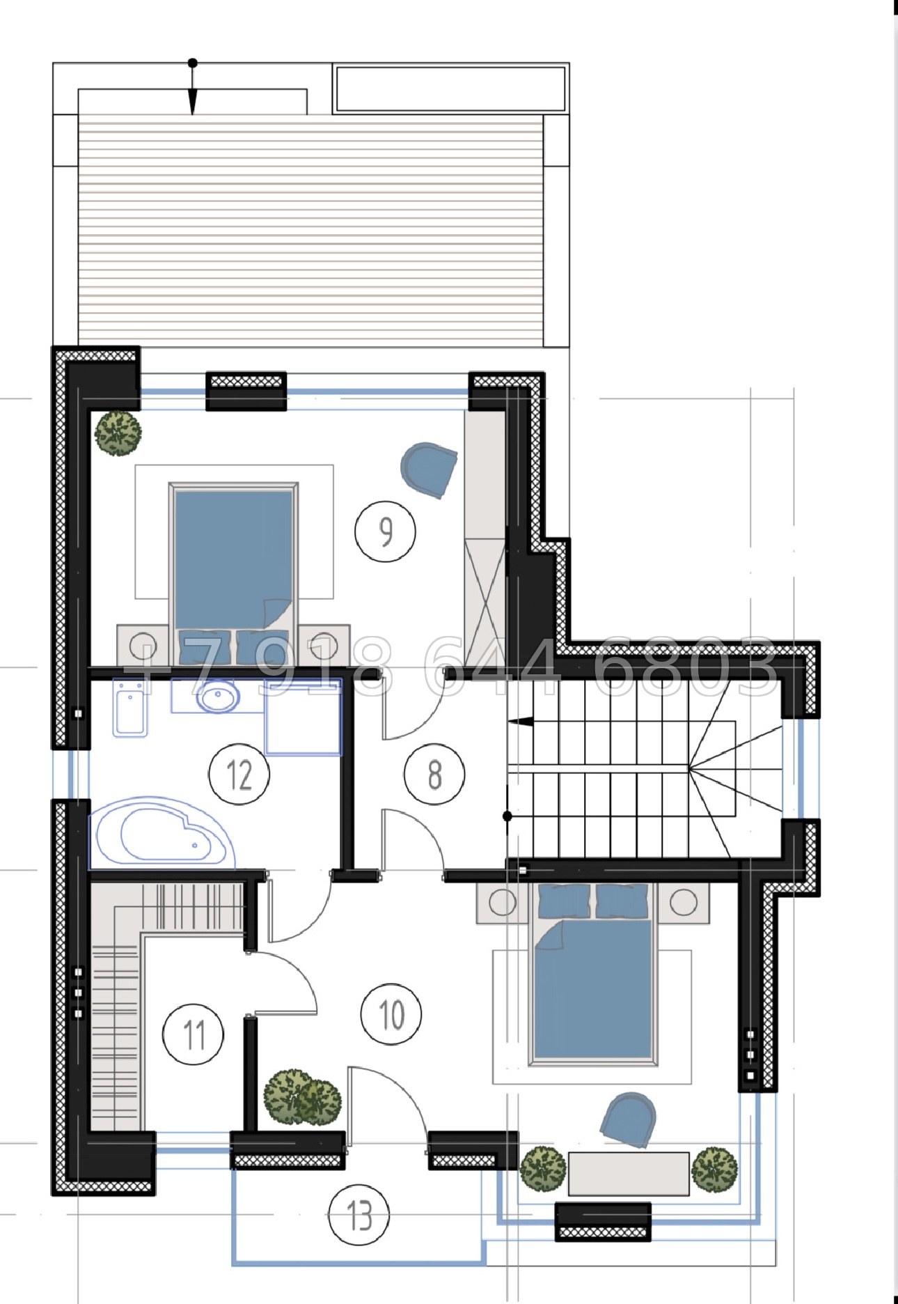 № 173 А. Дом в Сочи Хайтек - миниатюра 15