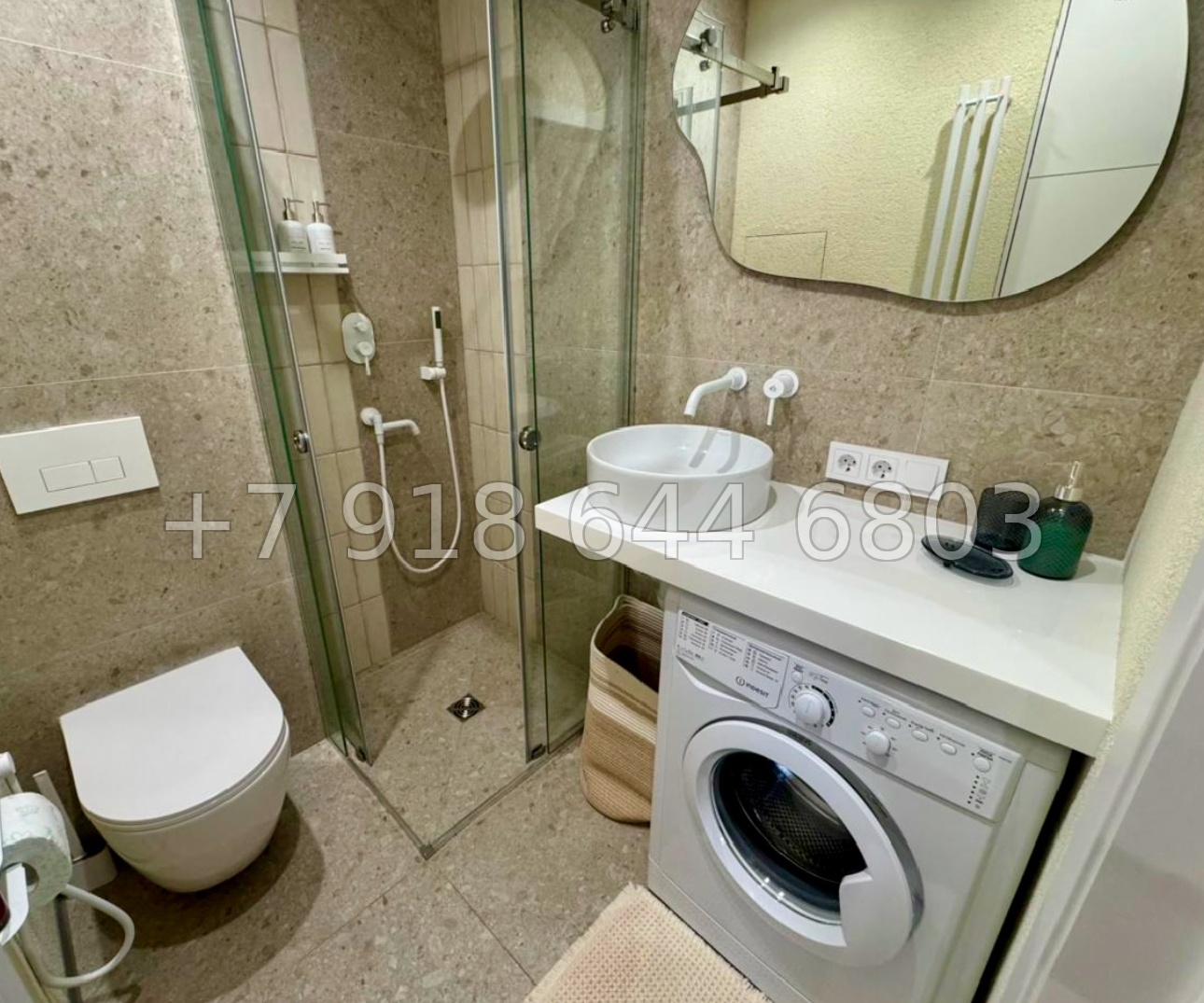 № 187 р. Квартира с хорошим ремонтом в Адлере  - миниатюра 4