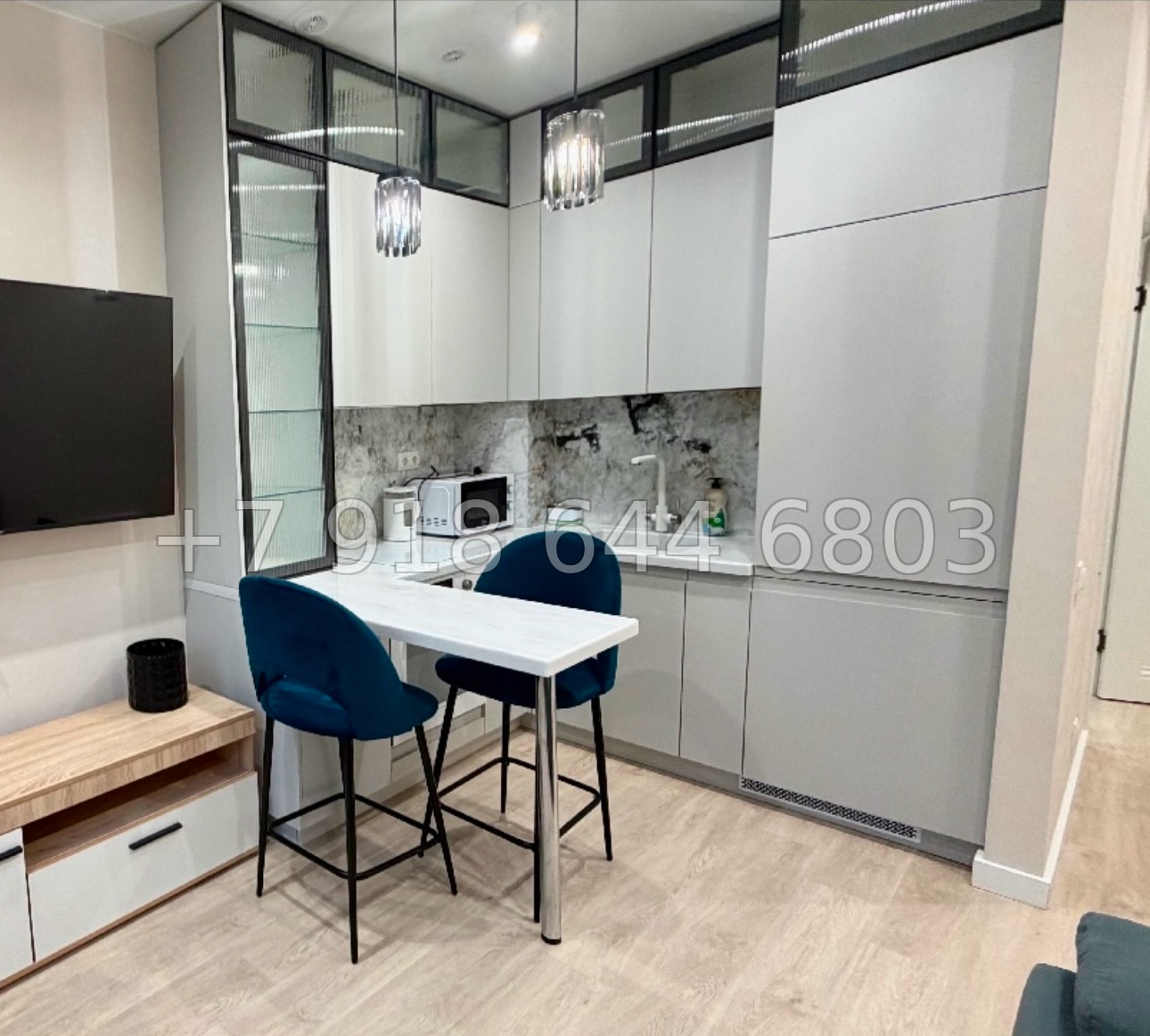 № 429 р. ЖК Меркато Сочи. Квартира с хорошим ремонтом  - миниатюра 4