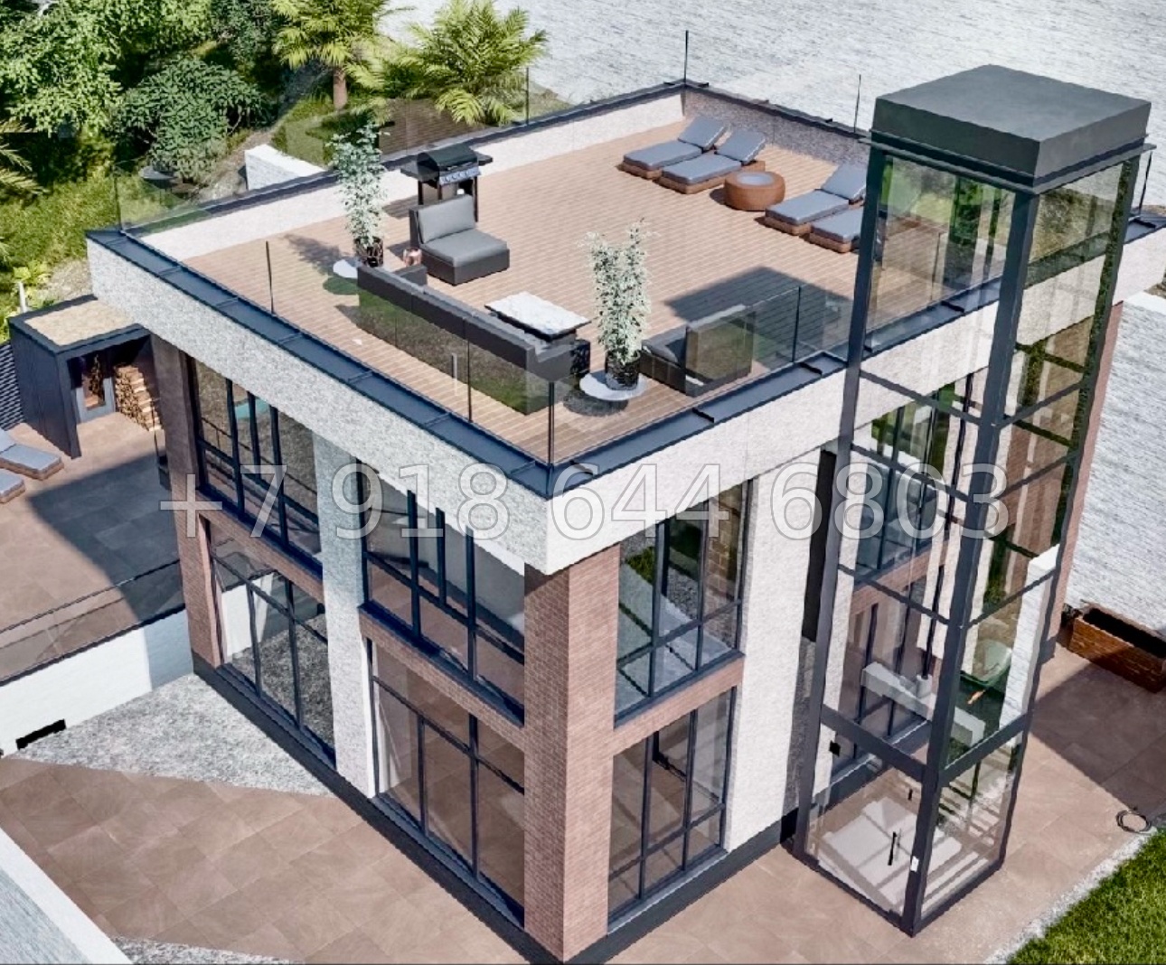 № 190 Б. Дом в Сочи с красивым видом - миниатюра 1