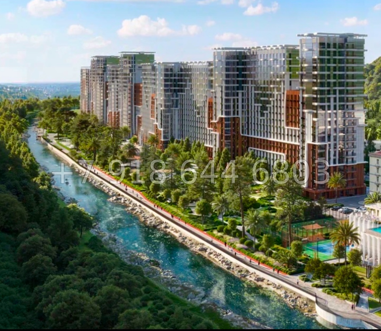 № 1 у. Квартиры в ЖК Светский Лес Сочи - миниатюра 22