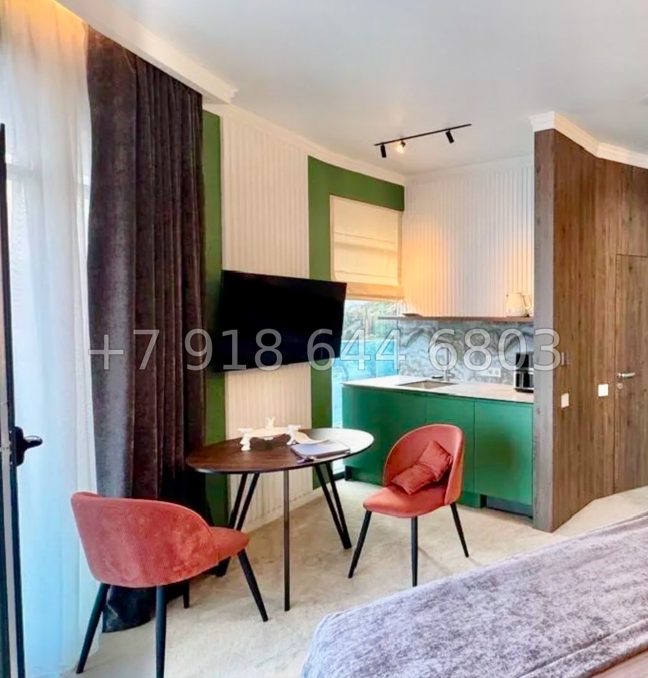 № 54 г. Центр Ялты. АК Sky Plaza 3. Апартаменты на море - миниатюра 6