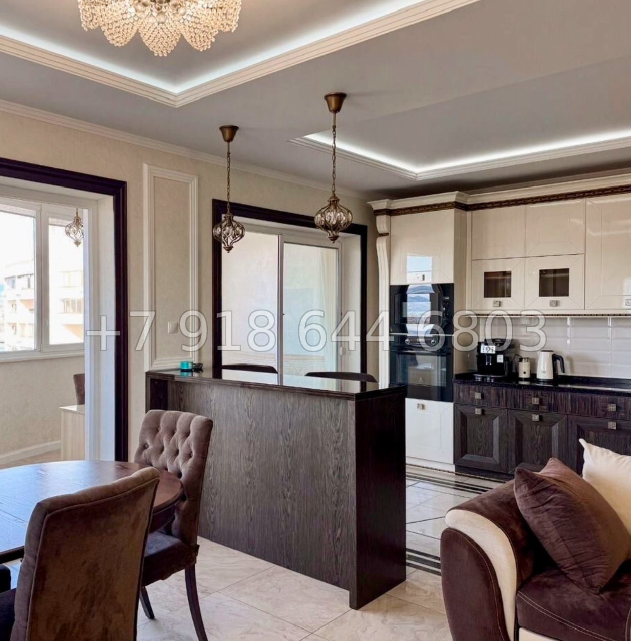 № 186 р. Элитная квартира в Адлере  - миниатюра 16