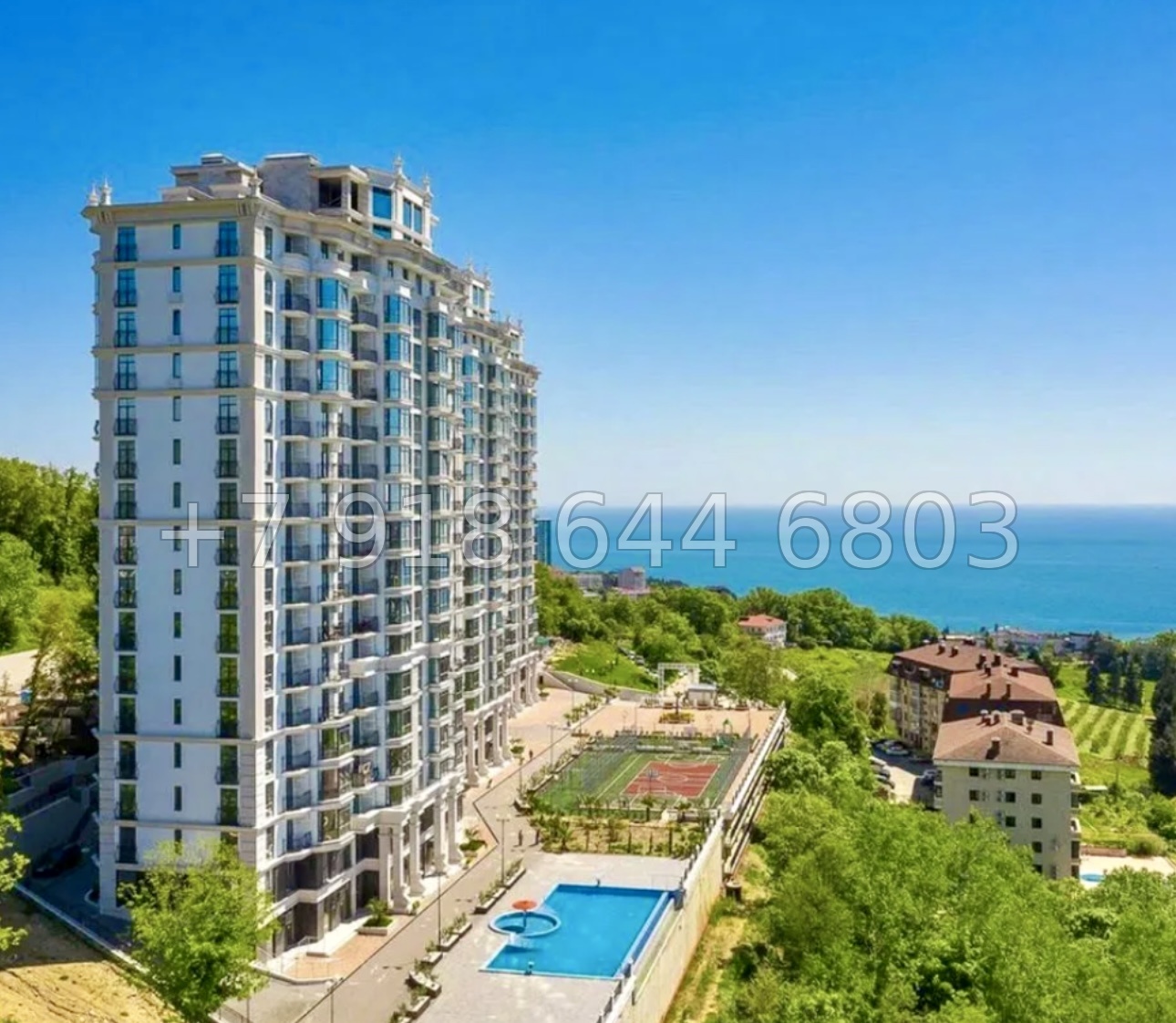 № 35р. Квартира в самом популярном доме в городе Сочи. - миниатюра 20