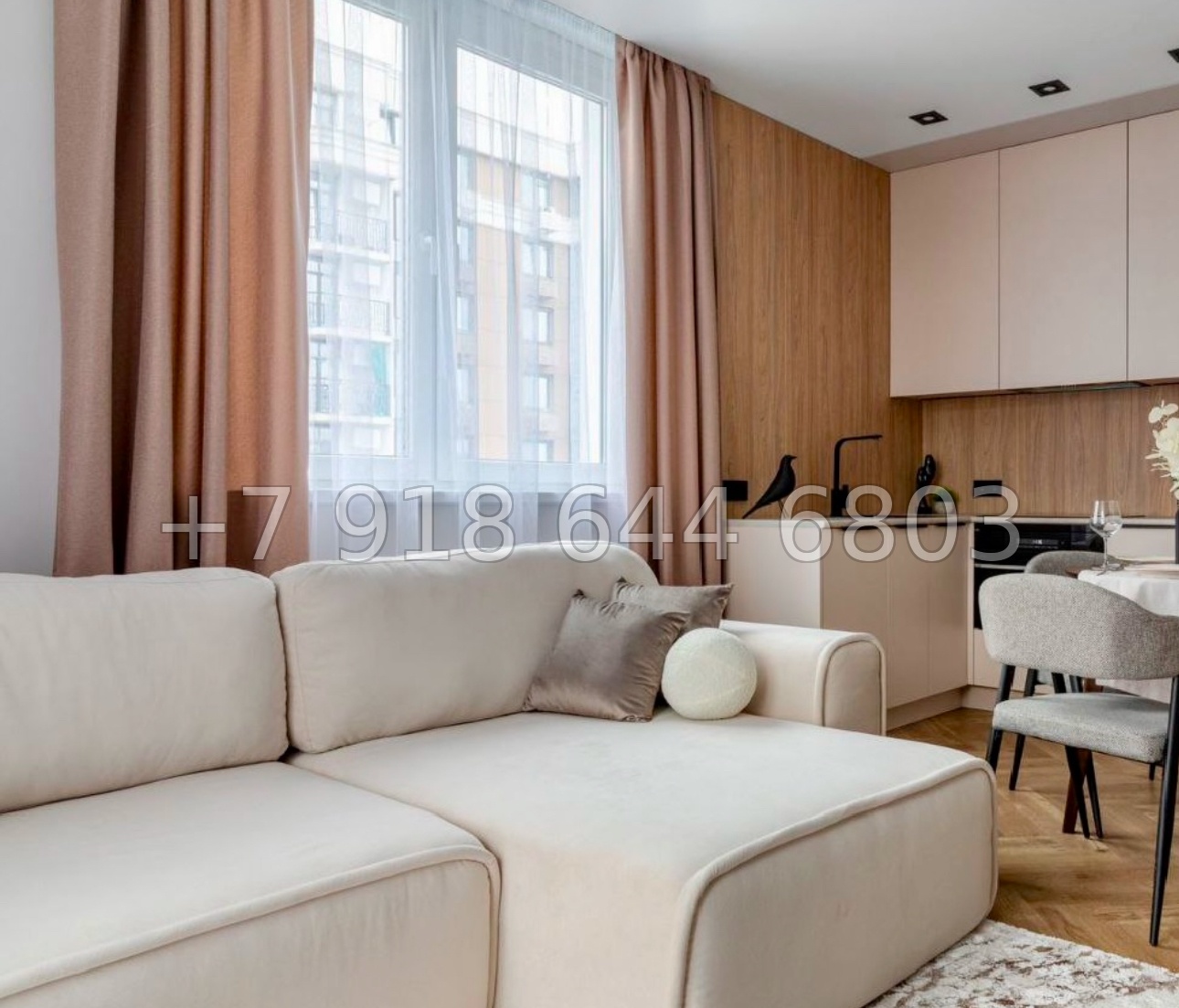 № 54 р. Трёхкомнатная Роскошная квартира в центре Сочи ЖК Альпийский квартал  - миниатюра 16