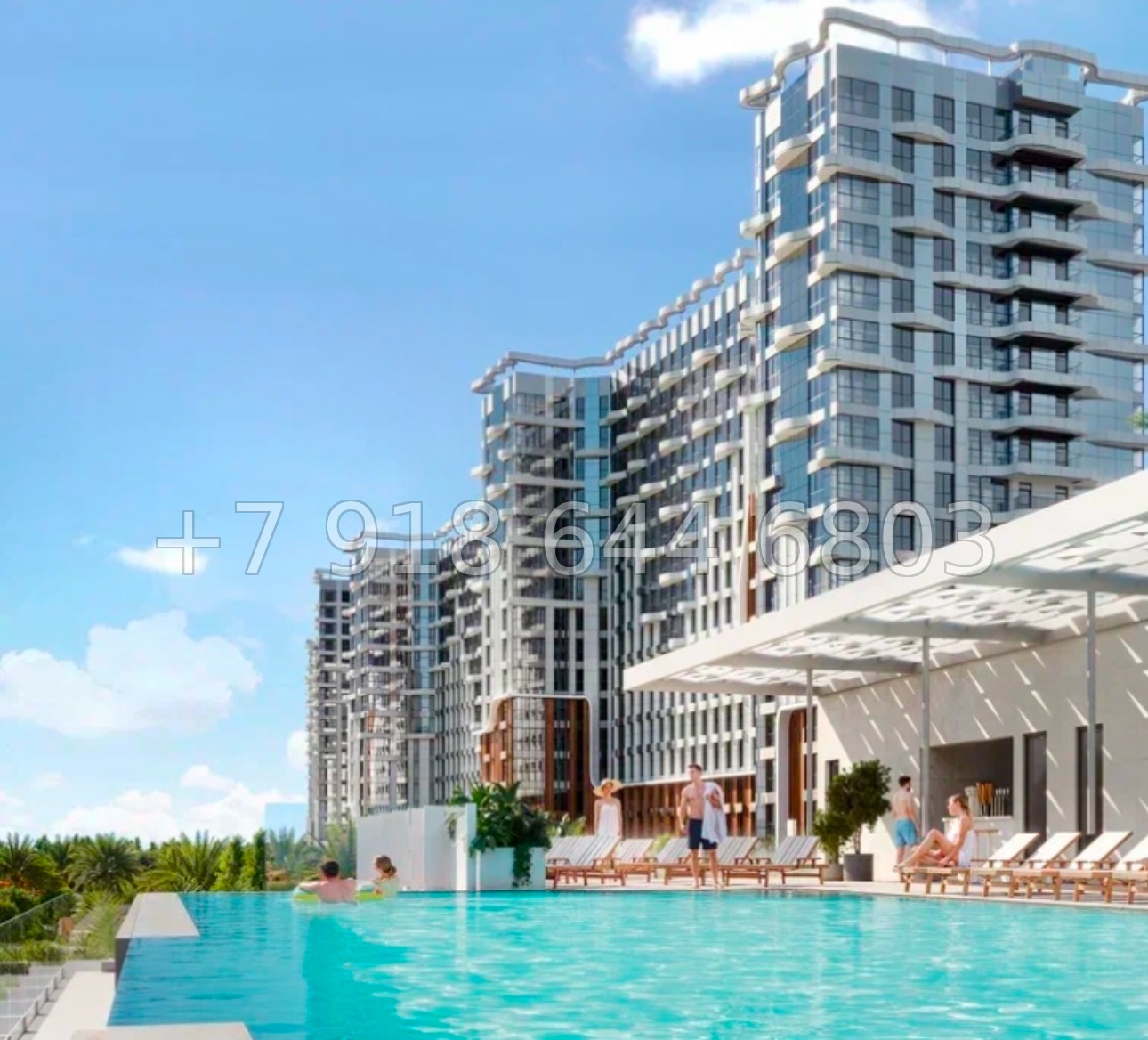 № 1 у. Квартиры в ЖК Светский Лес Сочи - миниатюра 2