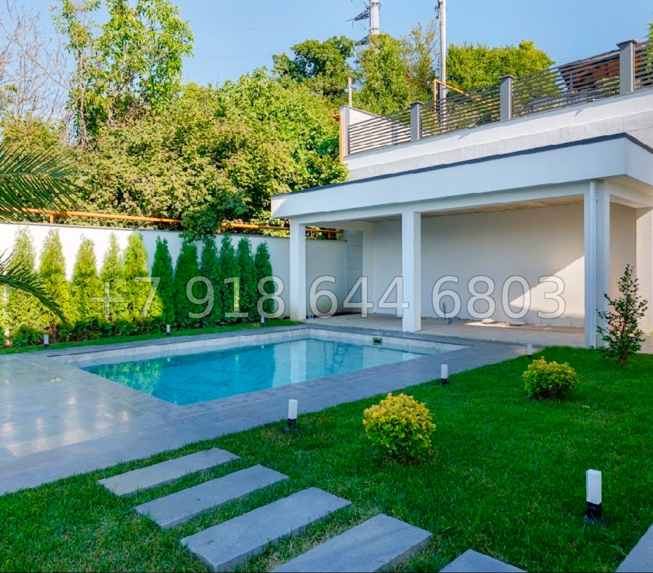 № 48 м. Три коттеджа с бассейном и с видом на море в Сочи  - миниатюра 22