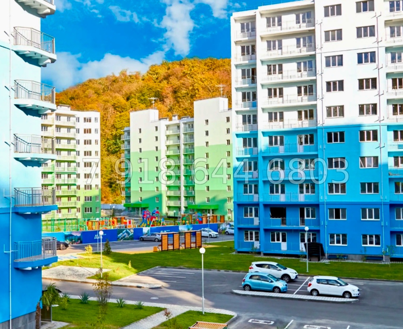 № 53 р. Квартира с хорошим ремонтом в ЖК Министерские озера Сочи  - миниатюра 21