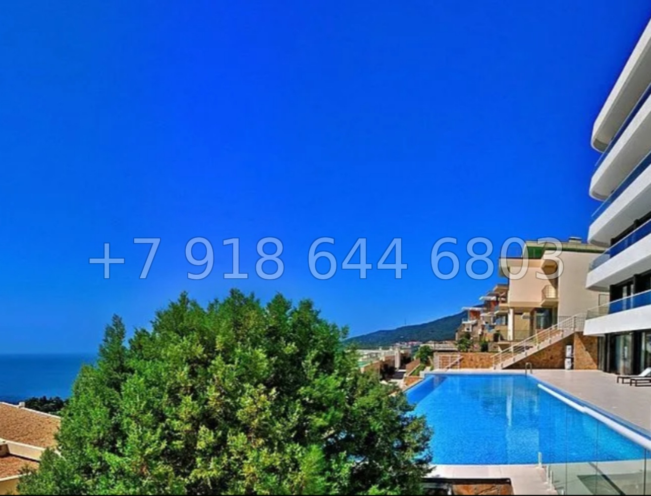 № 21 г. С видом на море в Ялте Гурзуф - миниатюра 8