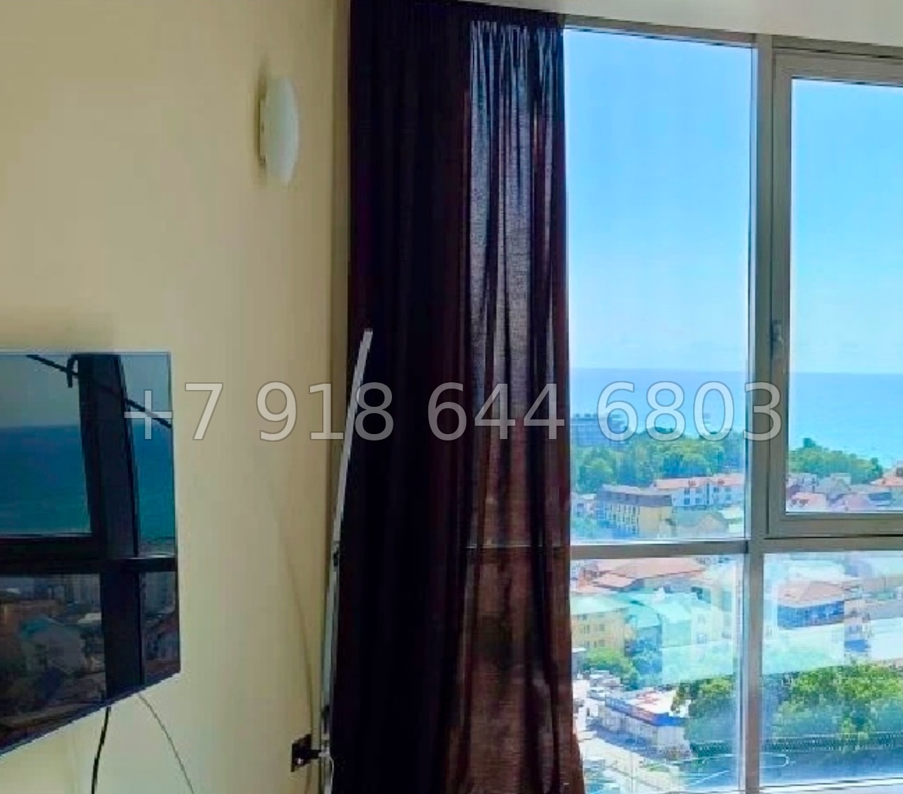 № 462 р. С видом на море квартира в Адлере  - миниатюра 6