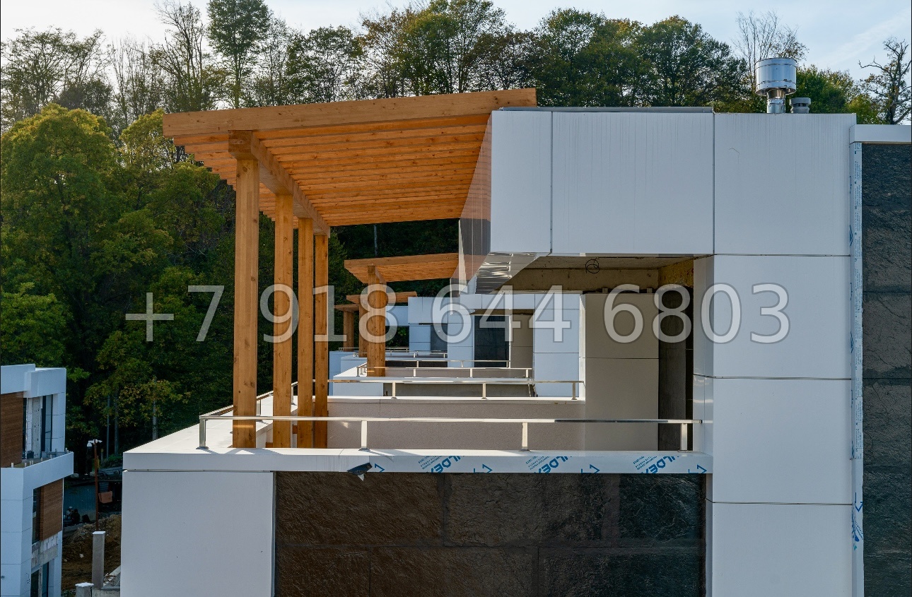 № 66 Б. Дома в Кудепсте с бассейном  - миниатюра 20