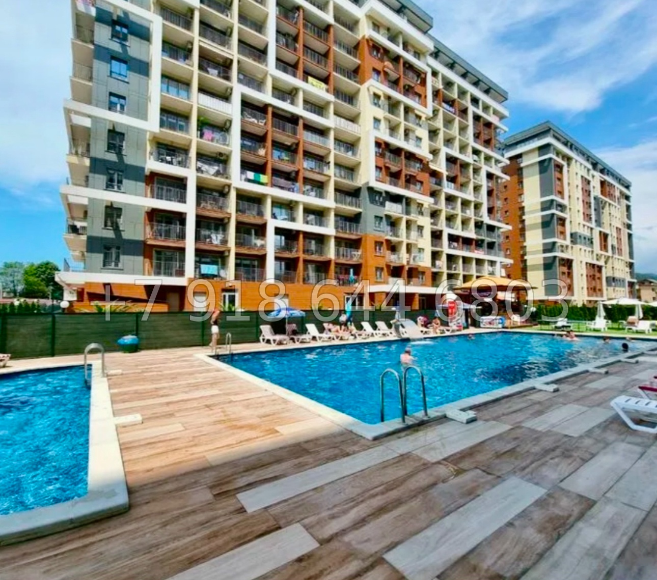 № 318 р. Квартира у моря в ЖК Каравелла Португалии Сочи  - миниатюра 16