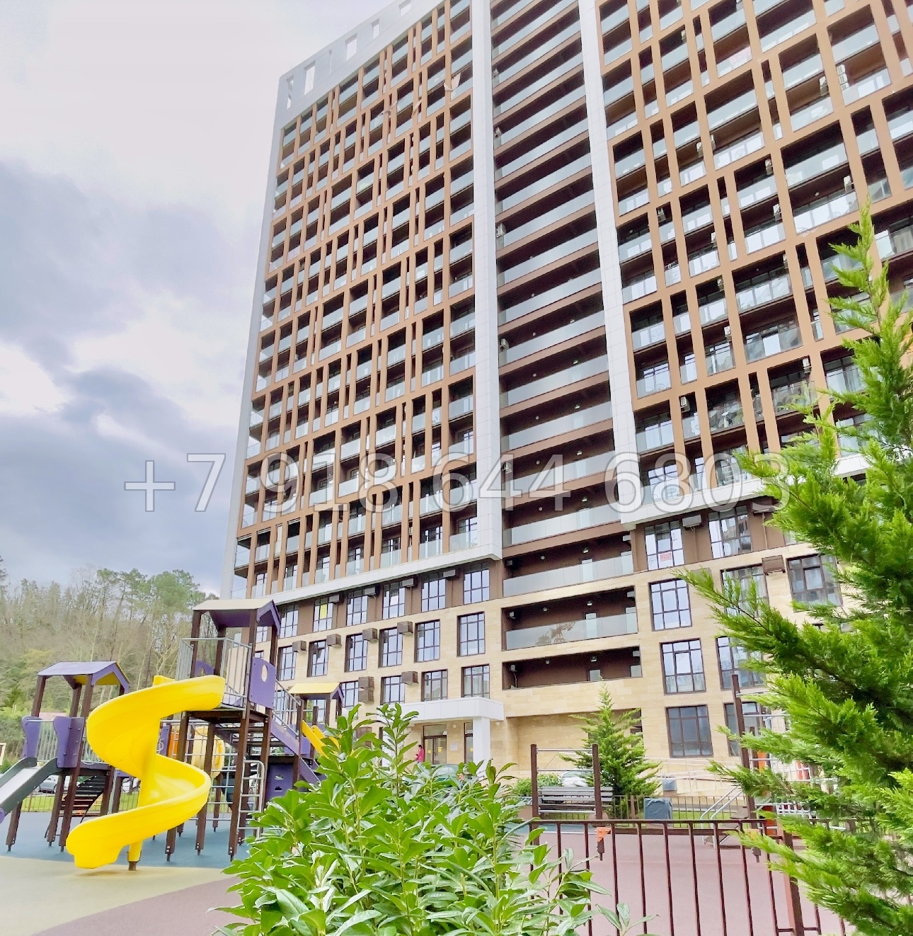 № 303 р. Квартира в доме Бизнес класса ЖК Аллея Парк Сочи Дагомыс  - миниатюра 20