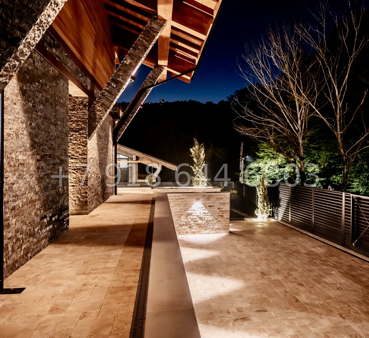 № 25В. Роскошный дом из бруса в городе Сочи с бассейном  - миниатюра 15