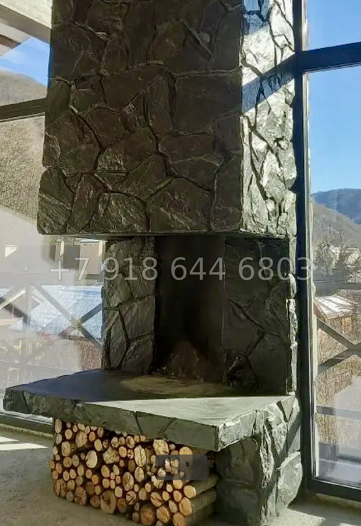 № 76 в. Дом на Красной Поляне с видом на горы - миниатюра 3