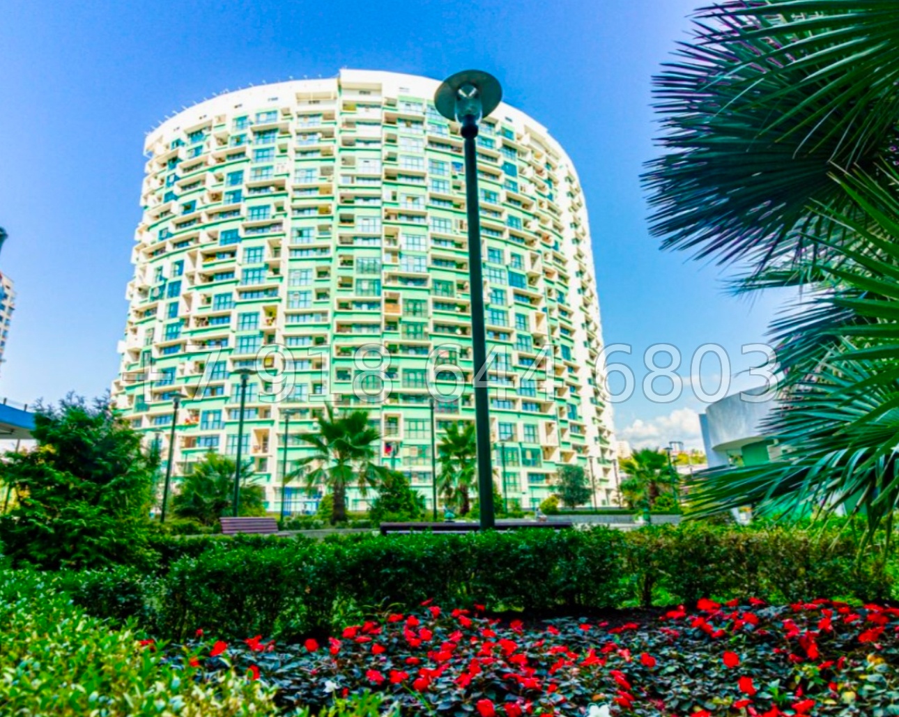 № 34е. Квартира с необычным ремонтом в центре города Сочи ЖК Парк Горького  - миниатюра 21