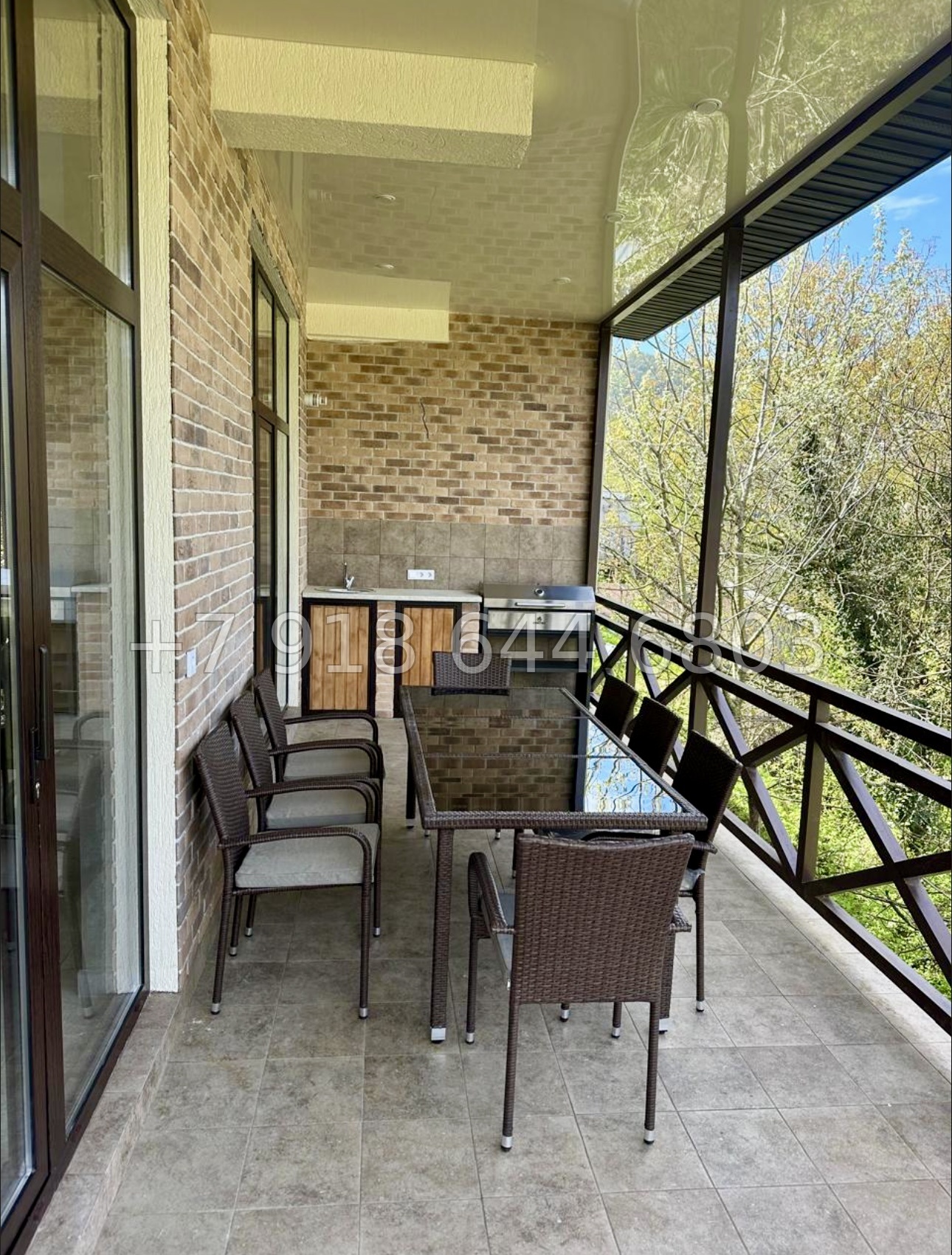 № 51 Б. Дом с бассейном в городе Сочи  - миниатюра 8