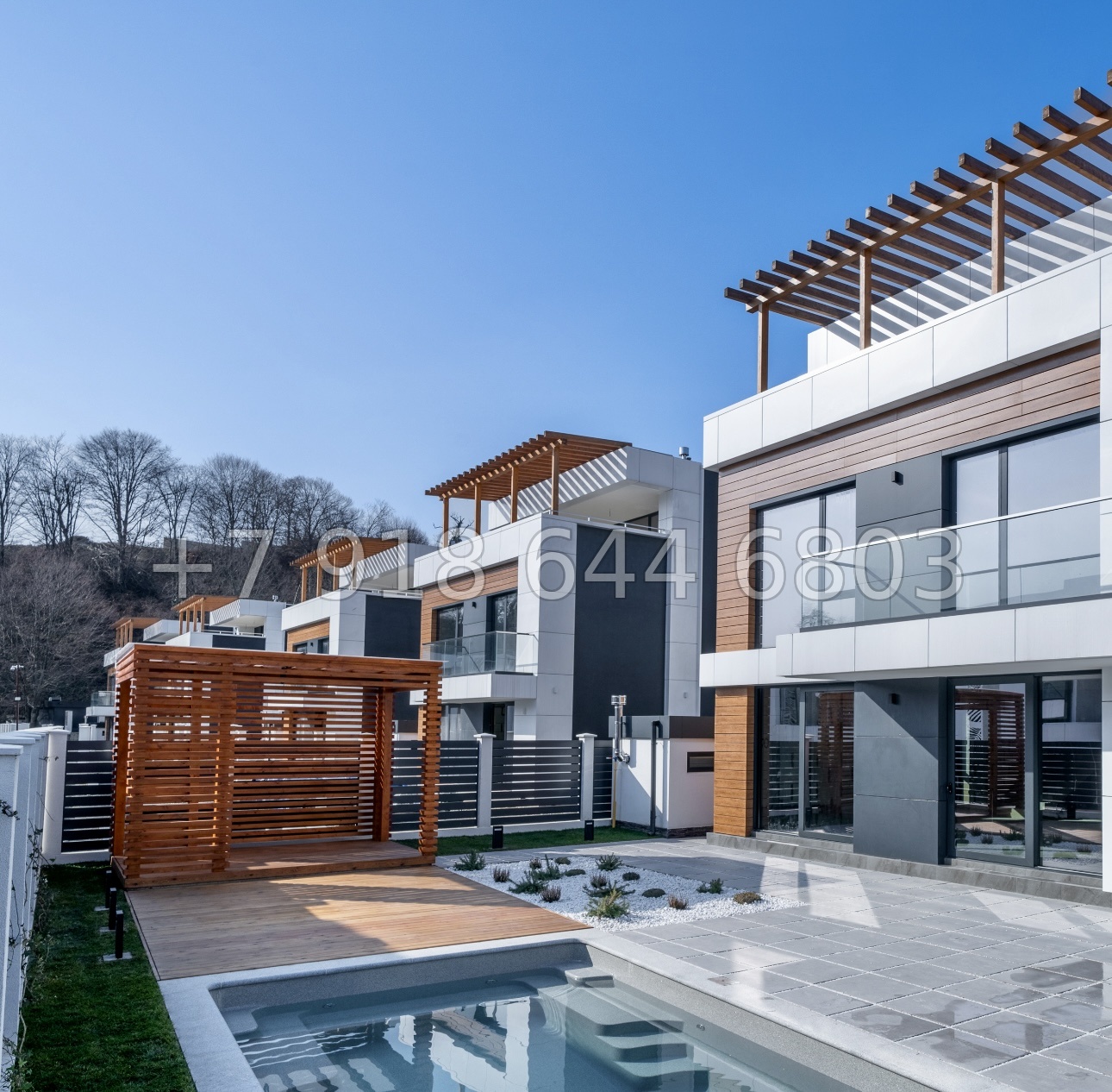 № 66 Б. Дома в Кудепсте с бассейном  - миниатюра 7