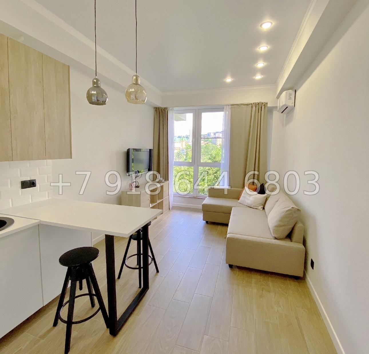 № 129 п. Квартира в Сочи с балконом  - миниатюра 3