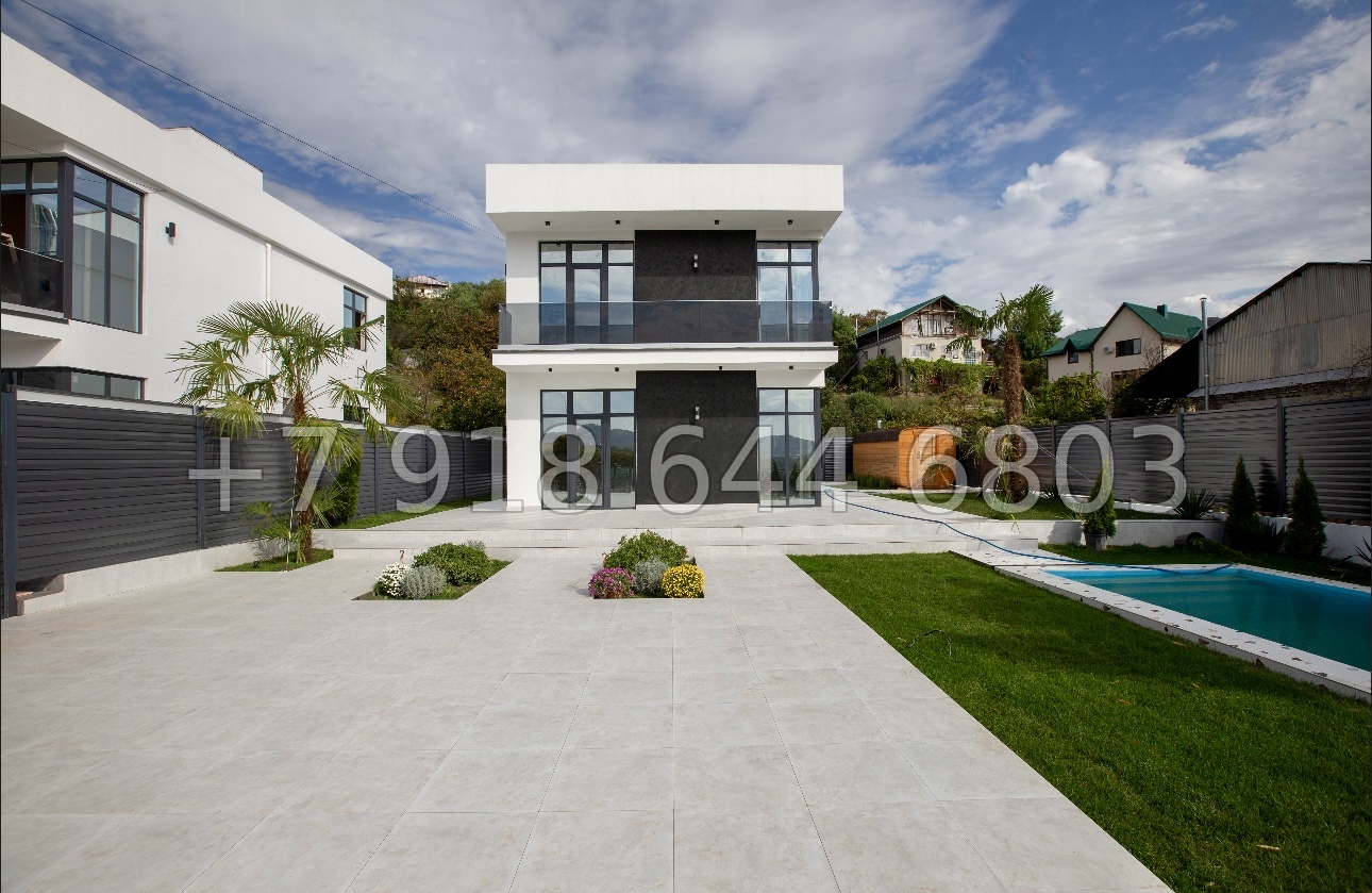 № 12 Б. Дома с бассейном в Адлере  - миниатюра 11