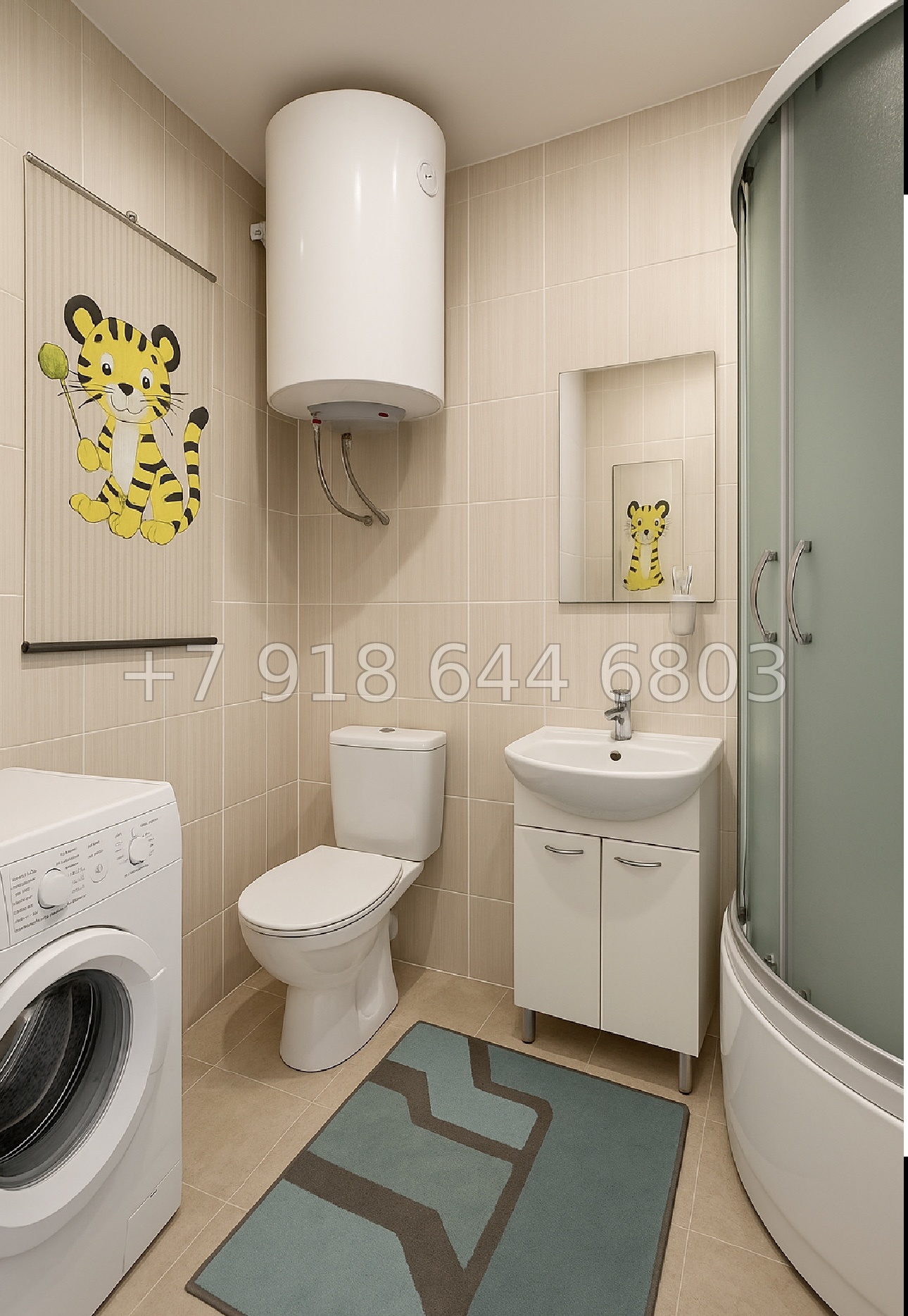 № 63 х. Двухкомнатная в Сочи  - миниатюра 1