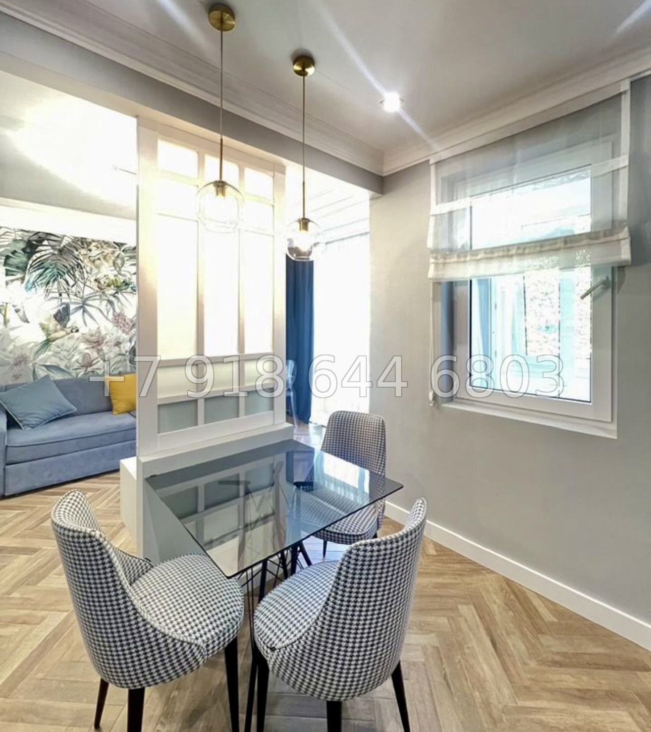 № 39р. Красивый ремонт квартиры на Мацесте в ЖК Мацеста Парк Сочи  - миниатюра 7