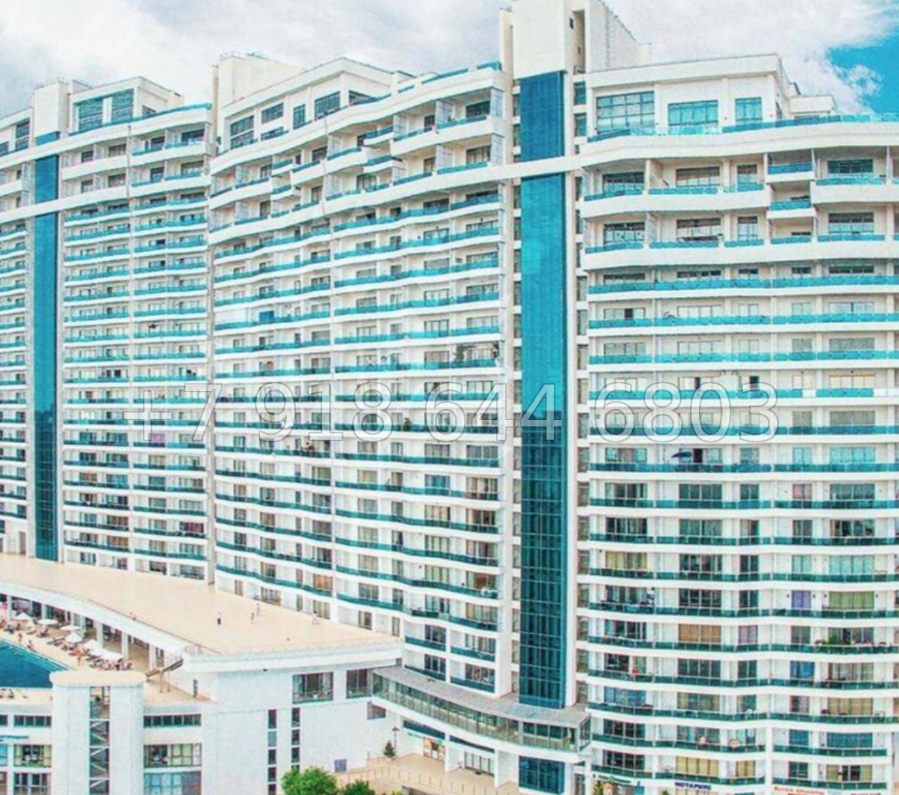 № 510 р. ЖК Идеал Хаус Сочи. Квартира с видом на море  - миниатюра 26