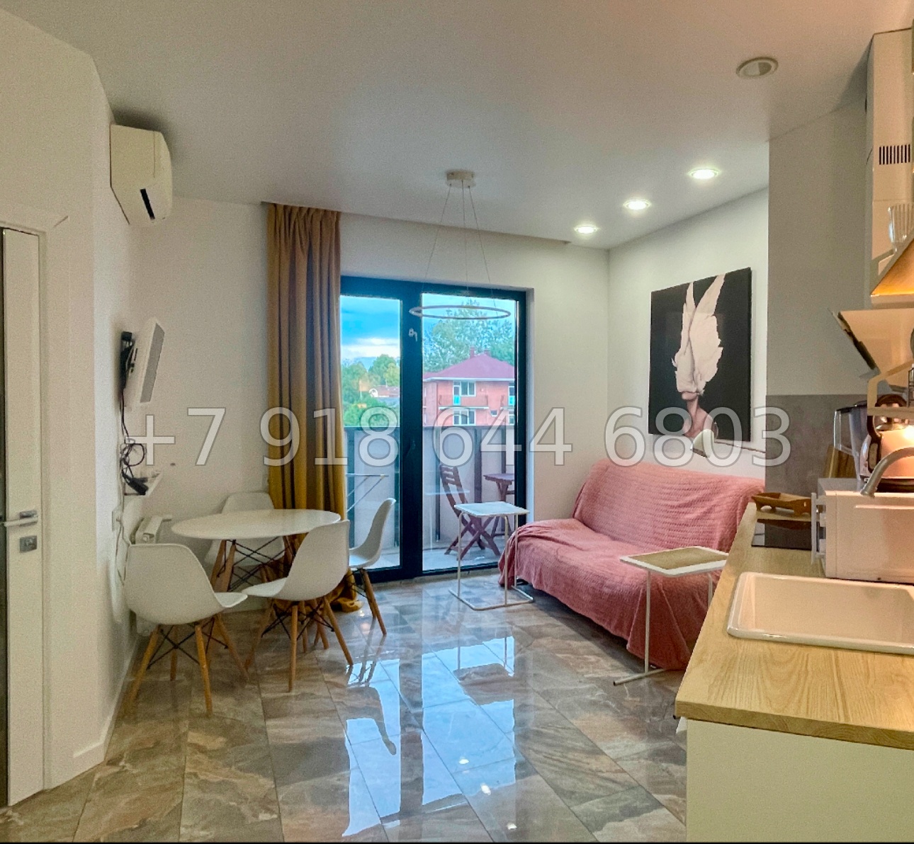 № 211 р. Квартира с бассейном у моря в Сочи  - миниатюра 9