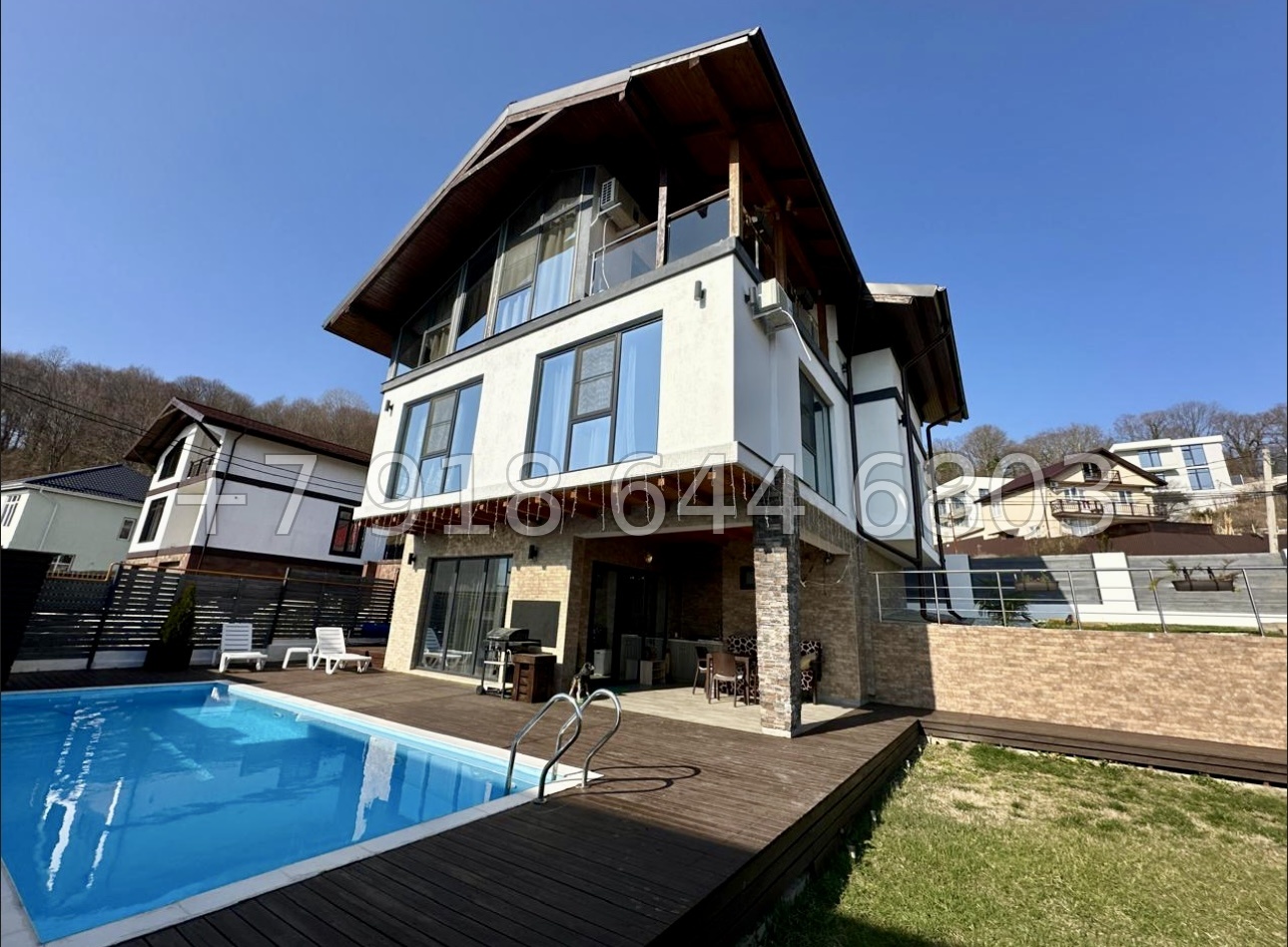 № 49 Б дом с бассейном в Сочи  - миниатюра 3