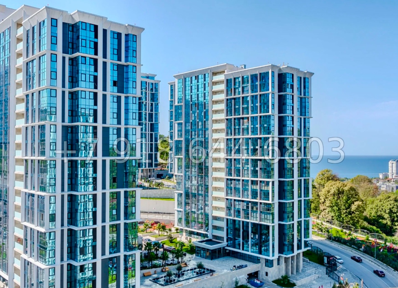 № 116 п. ЖК Сочи Парк квартира с ремонтом  - миниатюра 8