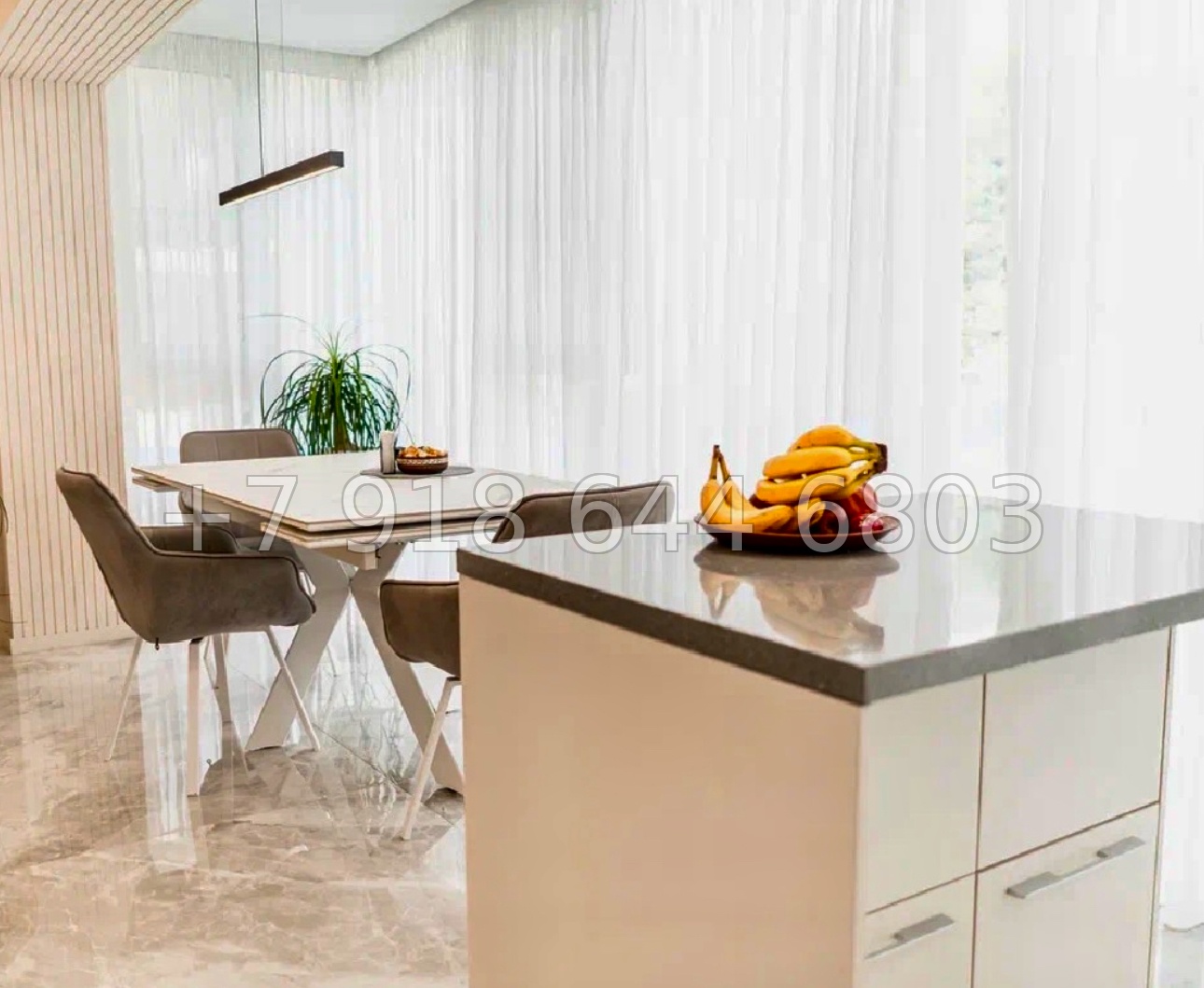 № 129р. Трёхкомнатная Квартира с хорошим ремонтом в Сочи ЖК Министерские озера  - миниатюра 12