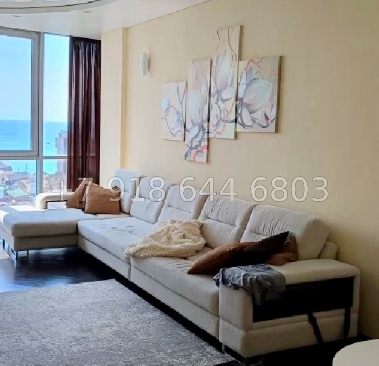 № 462 р. С видом на море квартира в Адлере  - миниатюра 16