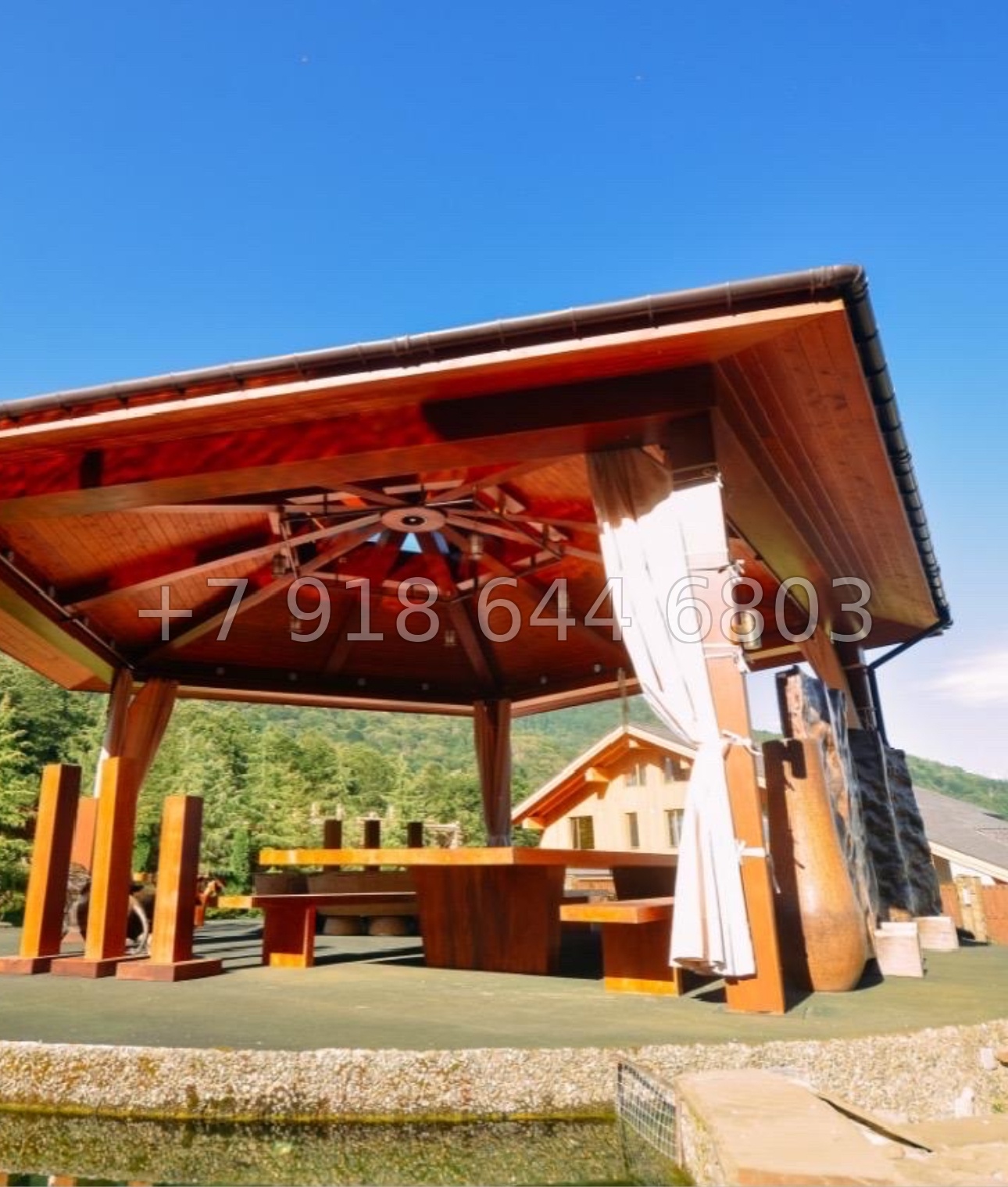 № 38 п. Дом с вертолетной площадкой на Красной Поляне  - миниатюра 14