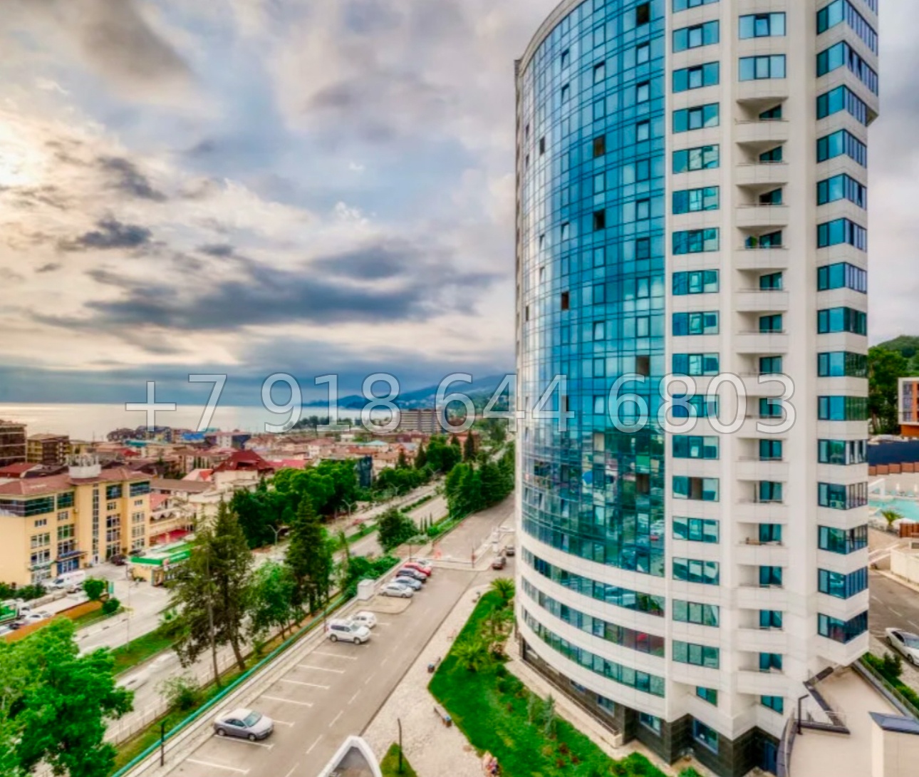 № 462 р. С видом на море квартира в Адлере  - миниатюра 28