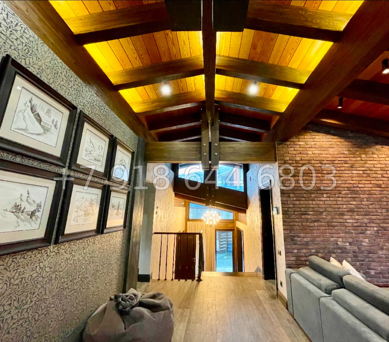 № 42 м. Дом на Красной Поляне. Вид на горы - миниатюра 5