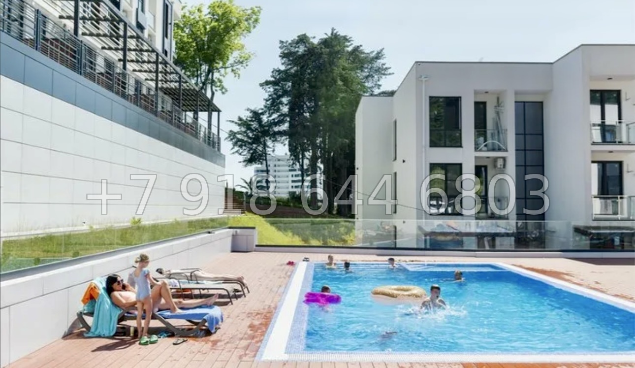 № 6п. Квартира с бассейном в Адлере  - миниатюра 29