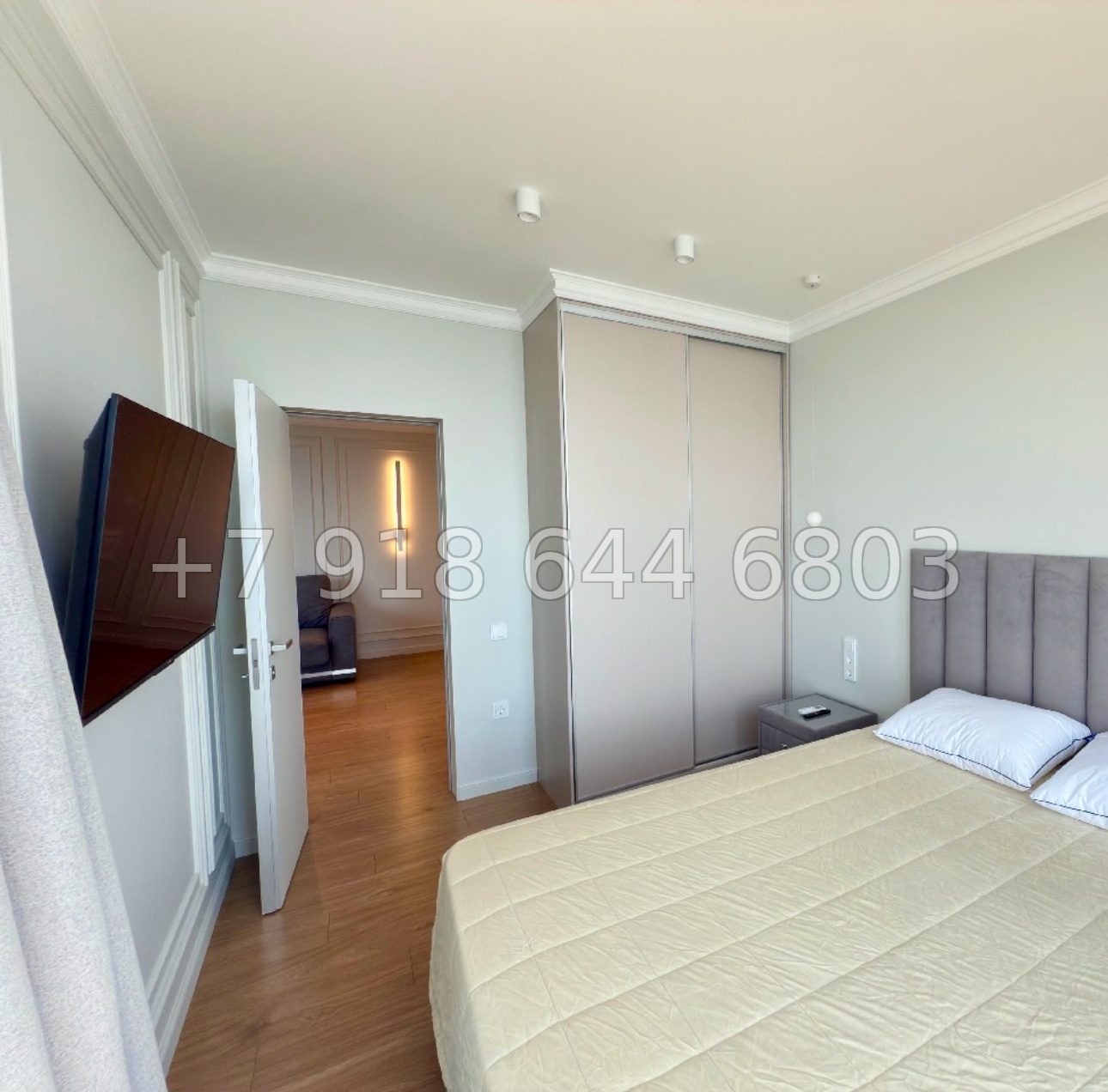 № 576 р. Двухкомнатная квартира с прямым видом на море в городе Сочи  - миниатюра 19