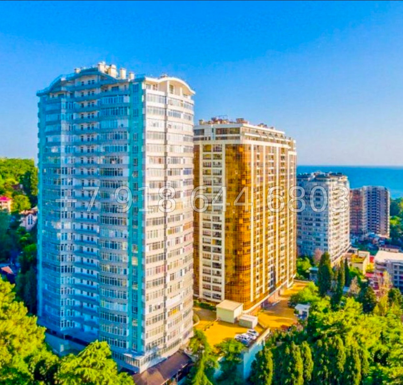 № 10 е. Квартира в центре города Сочи ЖК Первомайская 21 - миниатюра 21