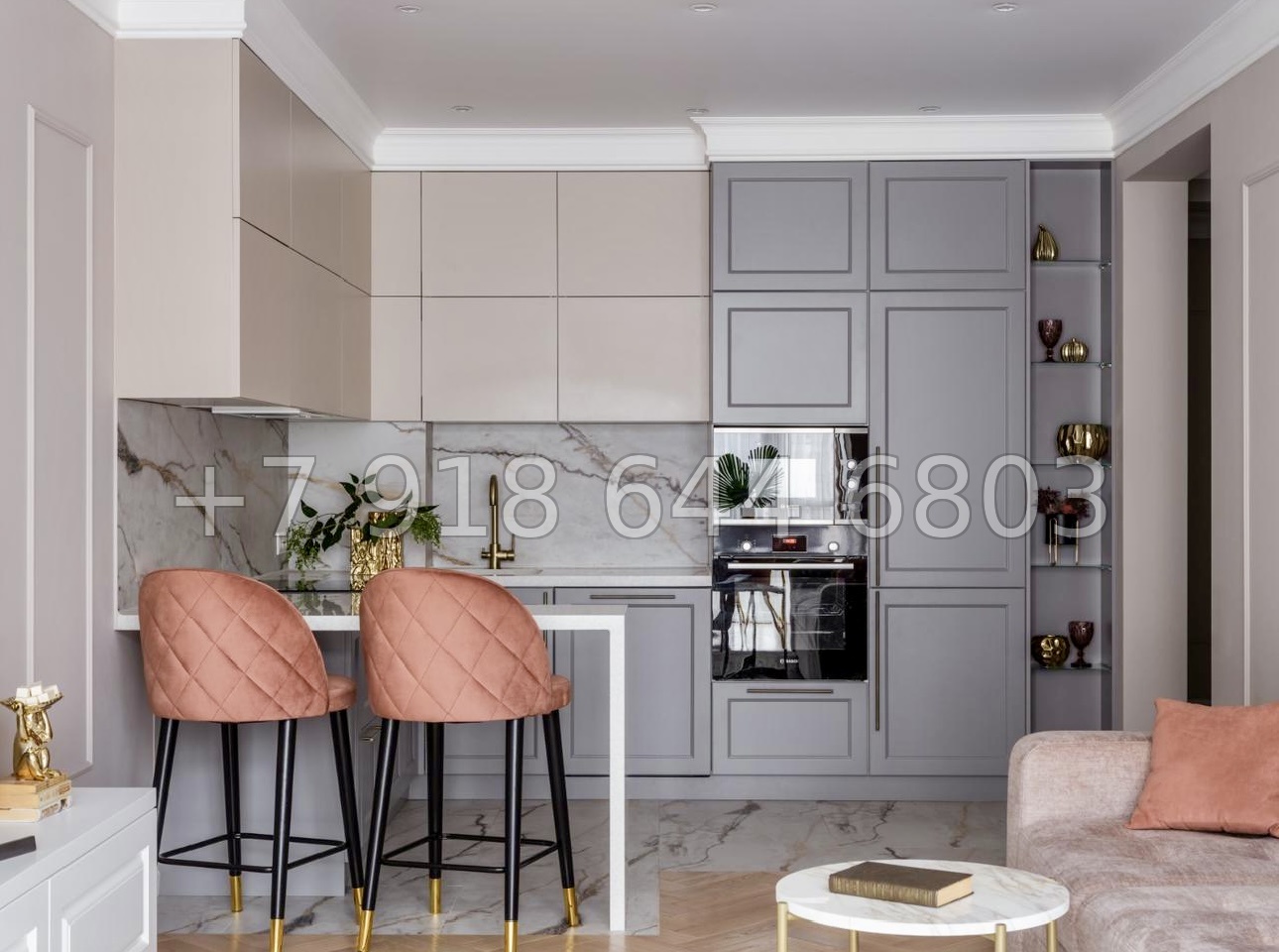 № 73р. Дорогой ремонт. Квартира в центре Сочи. ЖК Роз Дель Мар - миниатюра 26