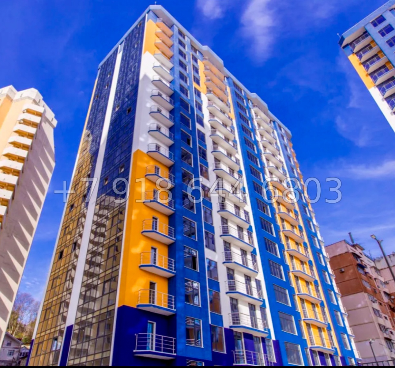 № 12р. Квартира в 10 минутах ходьбы от моря в ЖК Адлер  - миниатюра 19