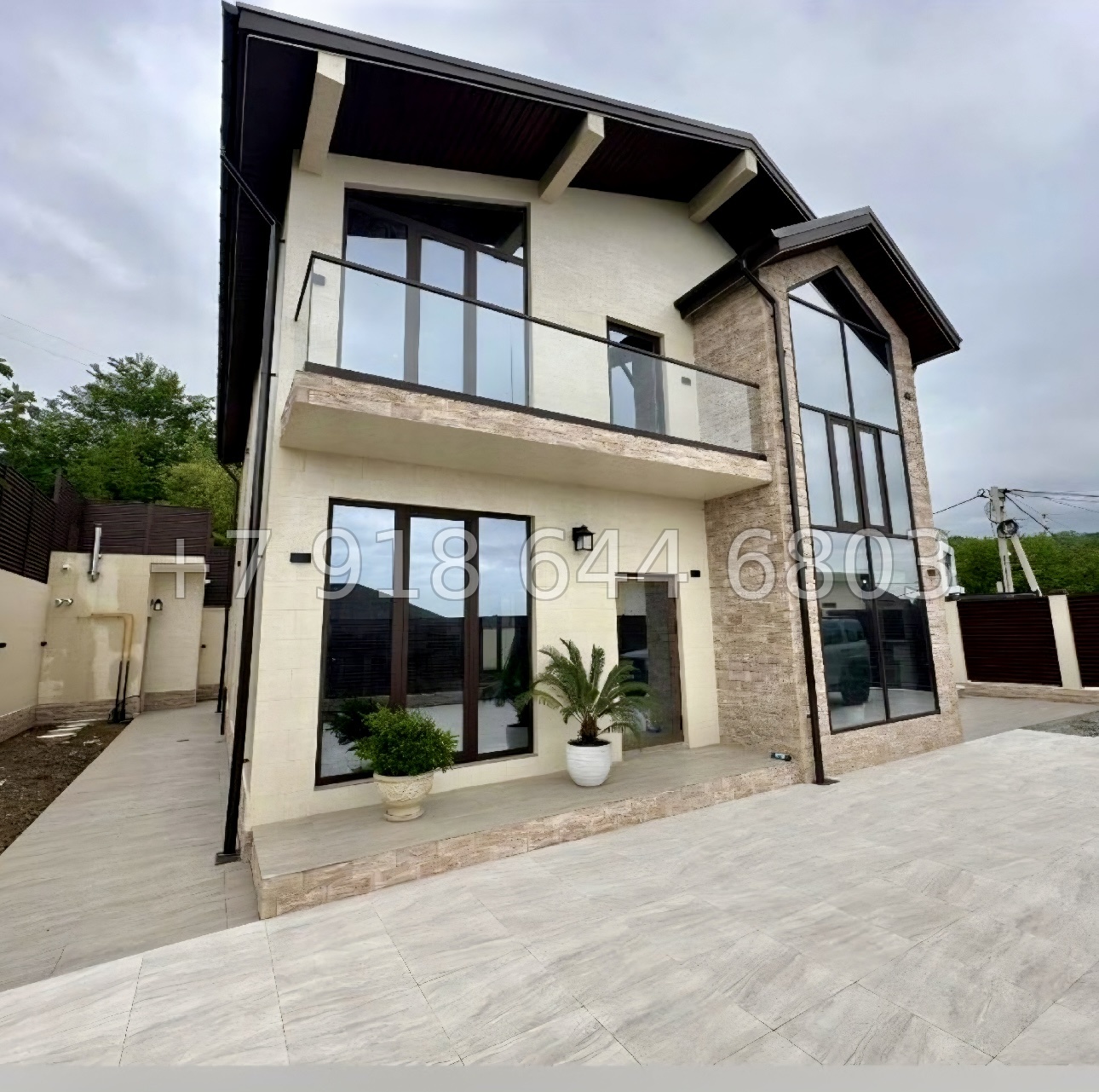 № 26 Б. Дом шале с бассейном в Адлере  - миниатюра 5