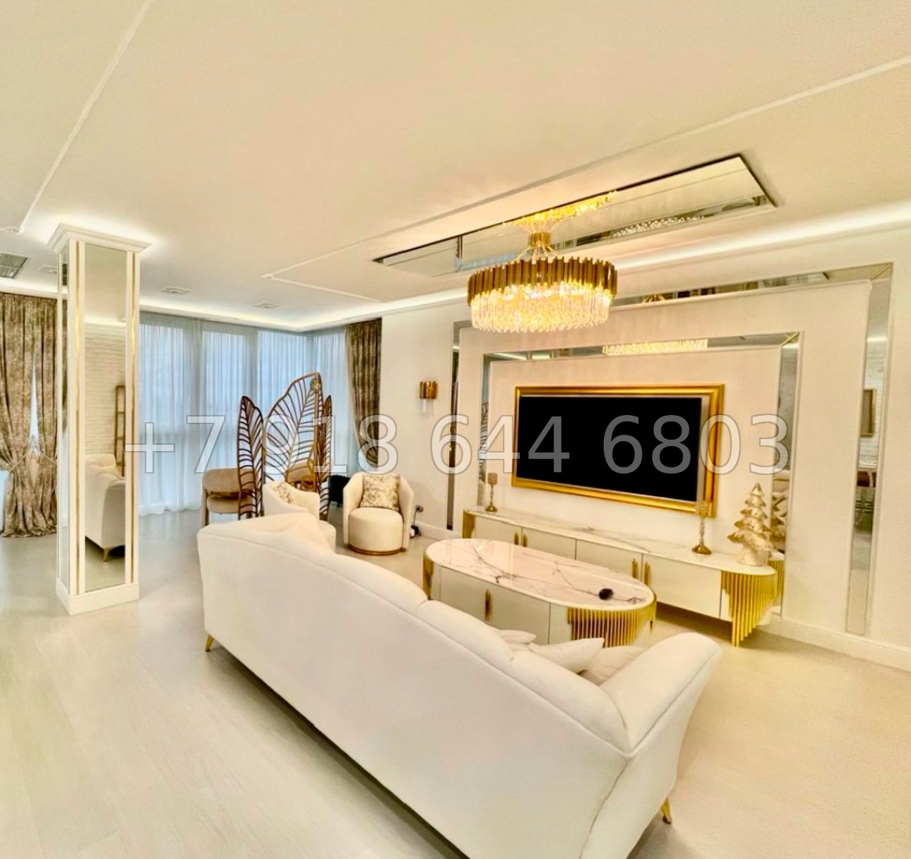 № 36е. Большая квартира в Сочи. ЖК Лазурный Сочи  - миниатюра 2