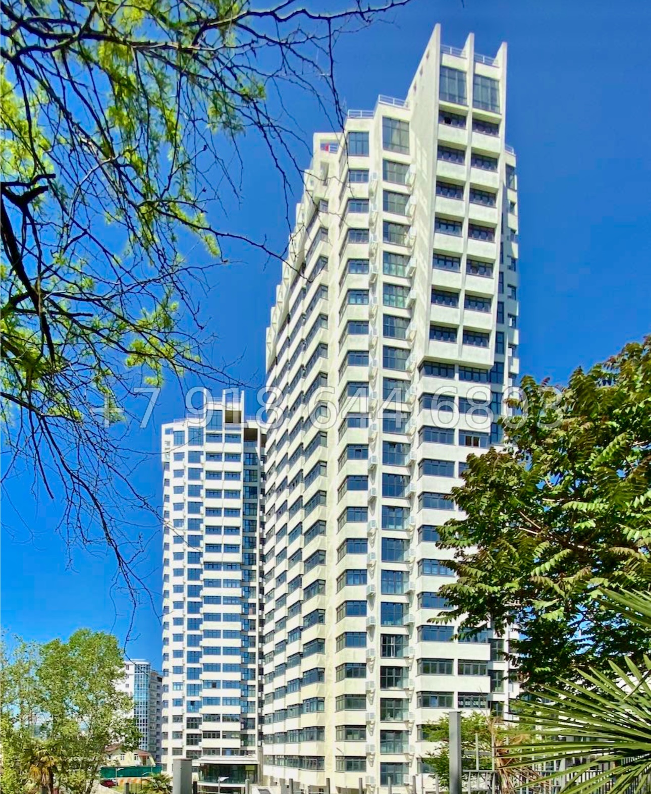 № 14 е. Трёхкомнатная Квартира в центре города Сочи ЖК Огни Сочи  - миниатюра 38