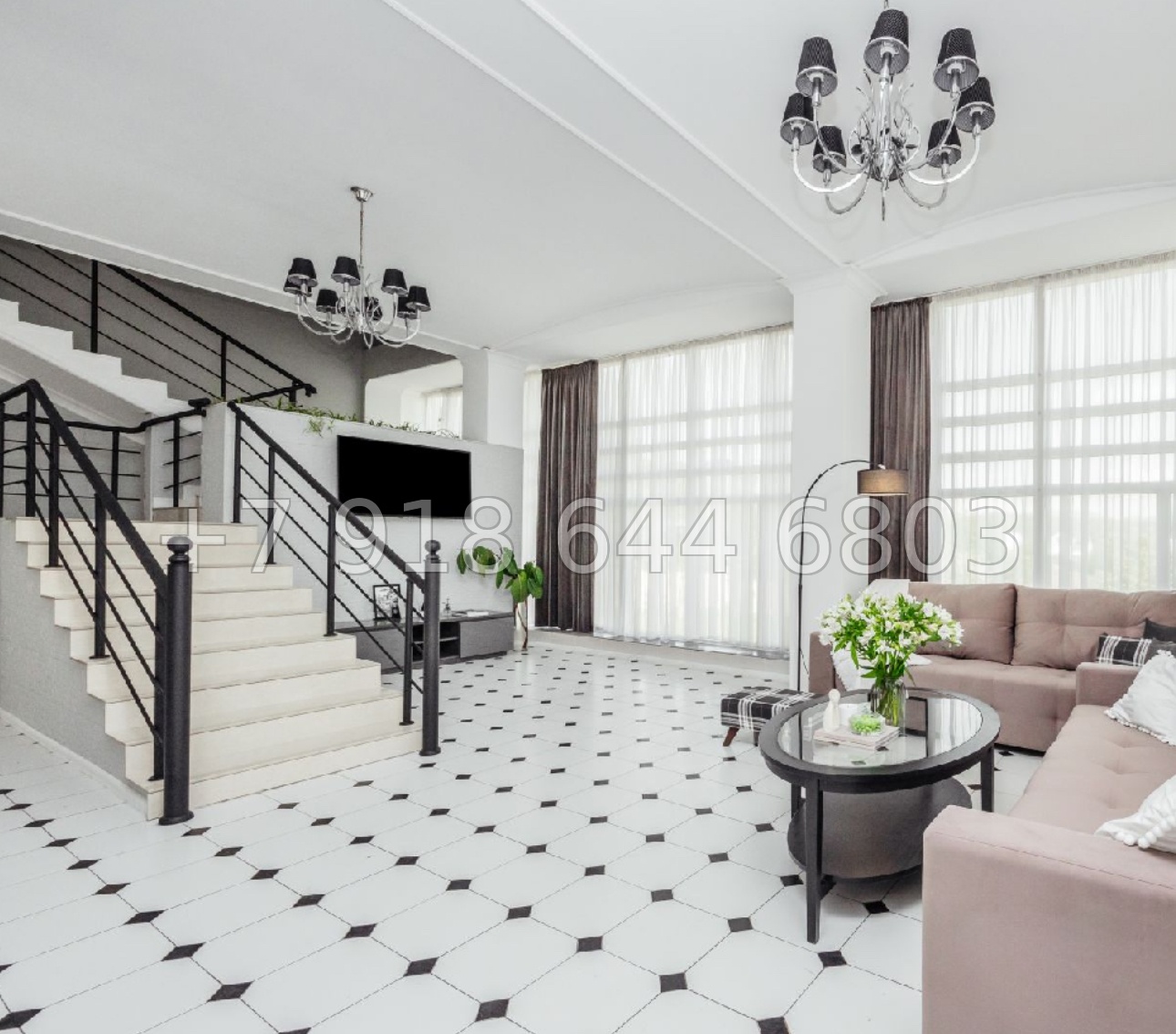 № 219 Б. Роскошная вилла в Сочи Каштанах - миниатюра 23