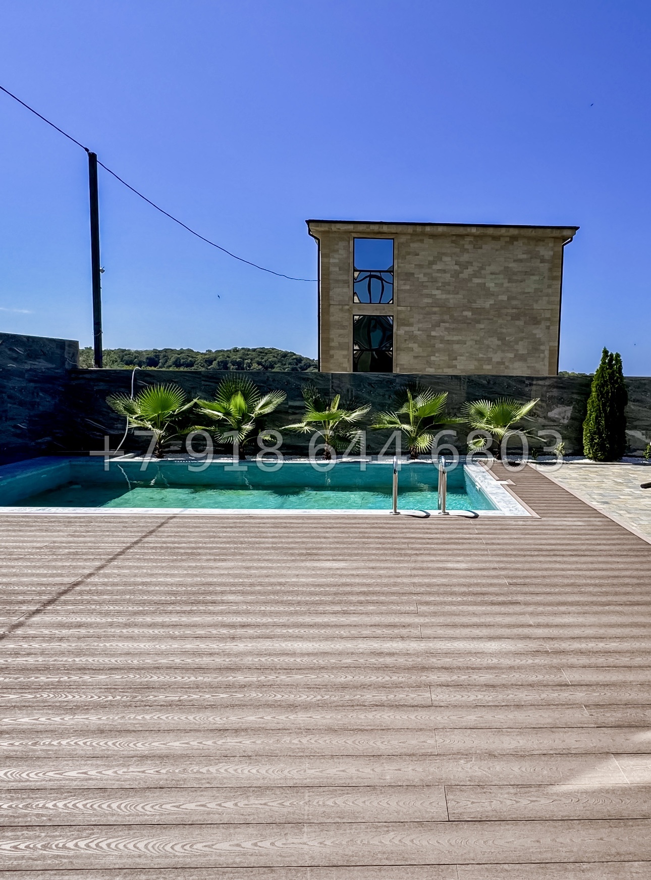 № 21 Б. Два дома с бассейном в Адлере  - миниатюра 9