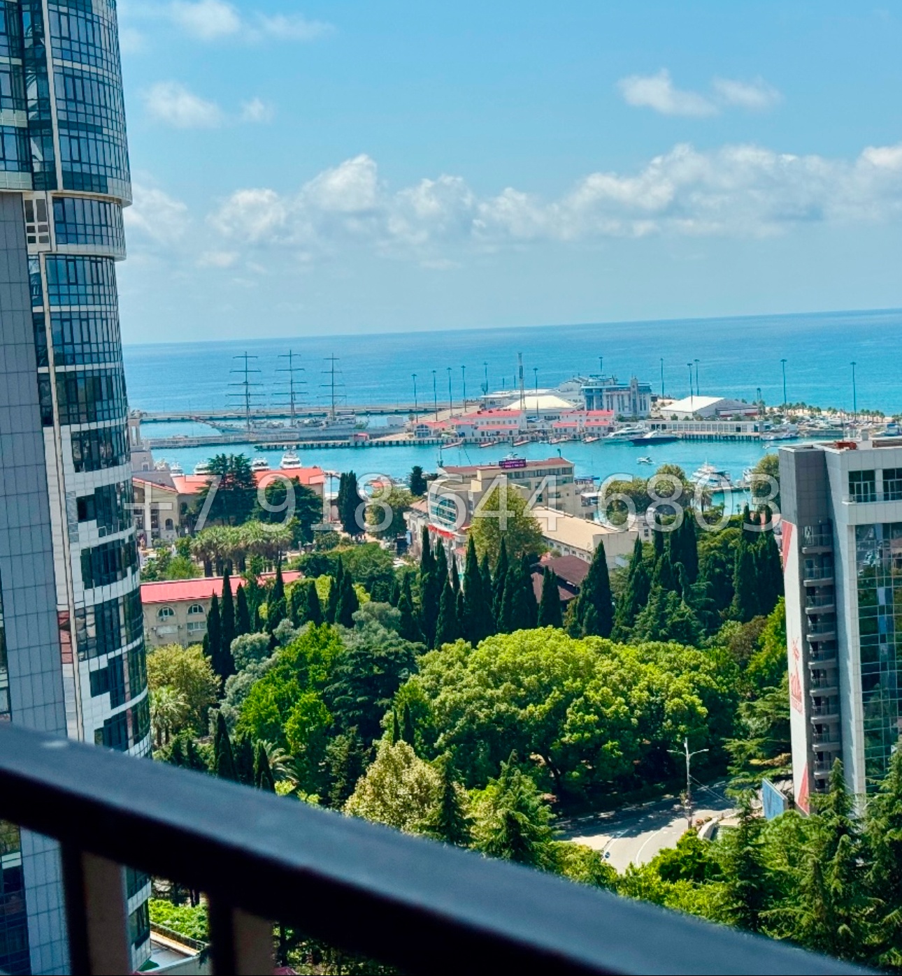 № 554 р. Квартира в центре Сочи с видом на море  - миниатюра 4