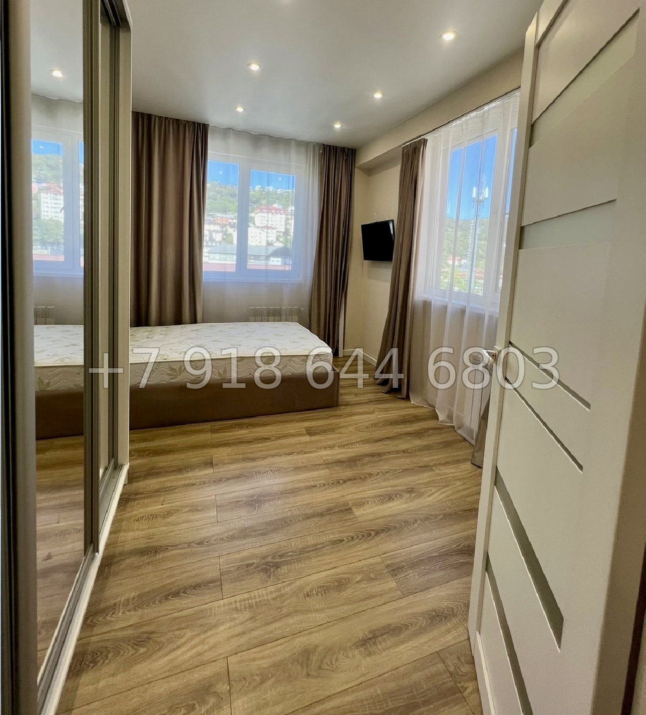 № 118 р. Квартира в новом хорошем доме. Хороший ремонт. ЖК Новая Заря Сочи - миниатюра 9