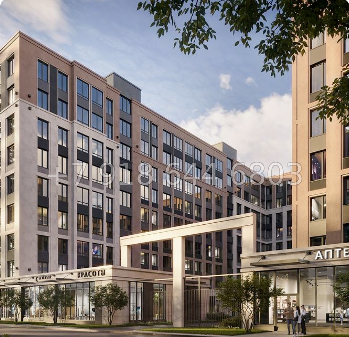 № 92 в. Метро улица Дыбенко. ЖК ID Kudrovo ll - миниатюра 1